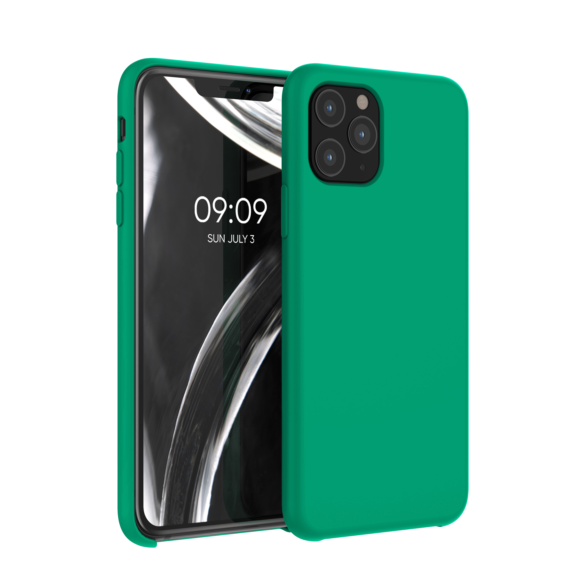 Kryt na mobil kwmobile iPhone 11 Pro - Wireless Charging Emerald Green