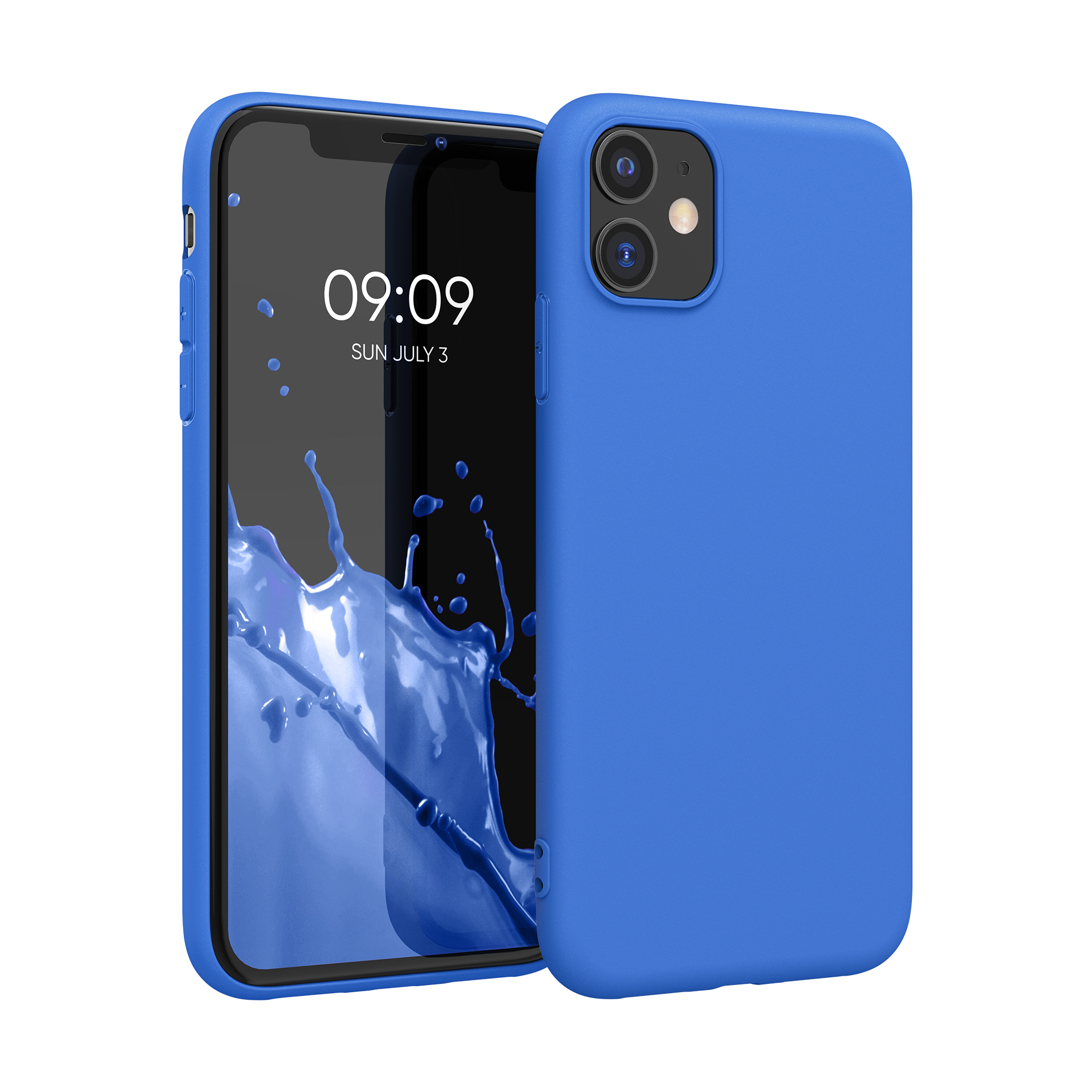 Kryt na mobil kwmobile iPhone 11 - neonově modrá
