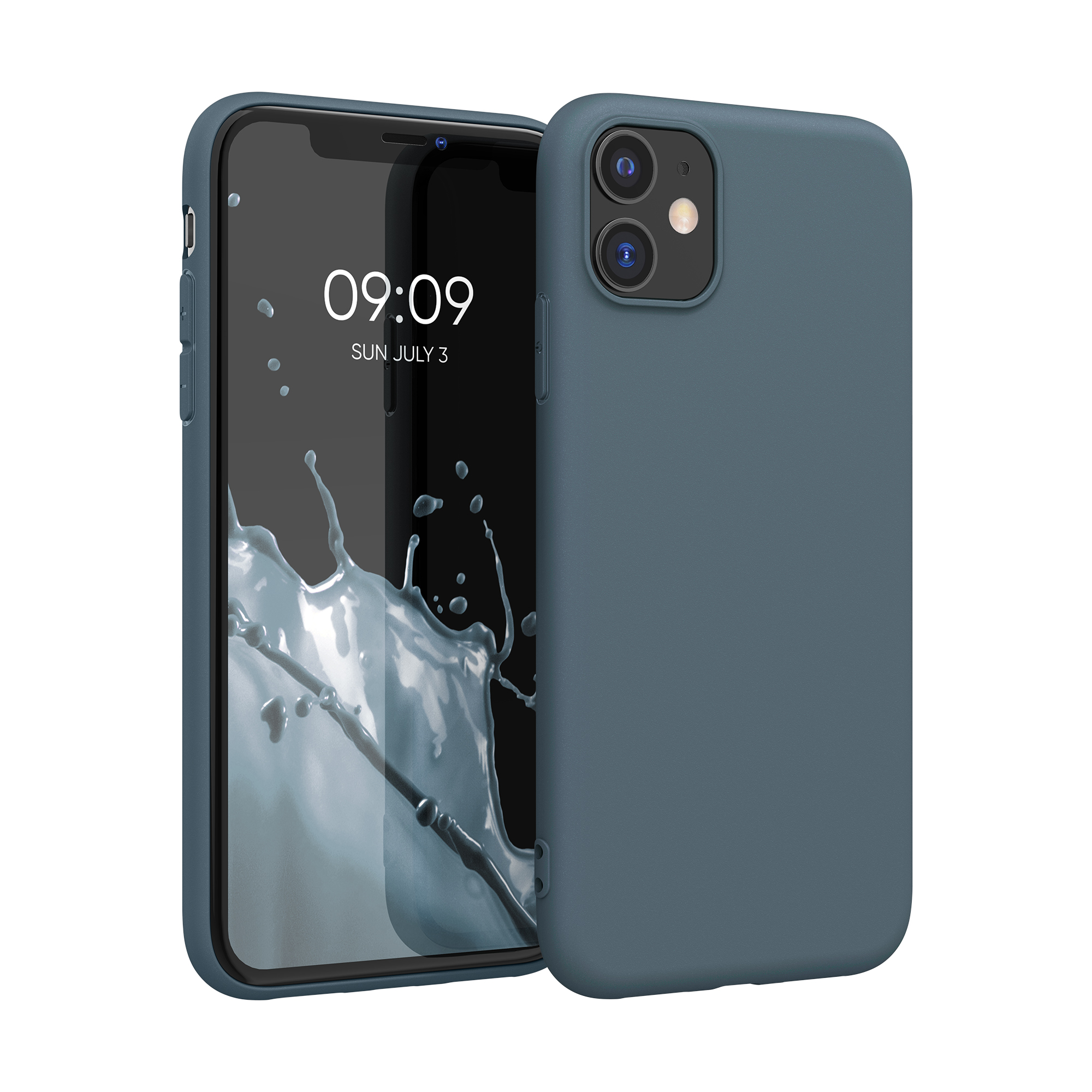 Kryt na mobil kwmobile iPhone 11 - tmavě břidlicová