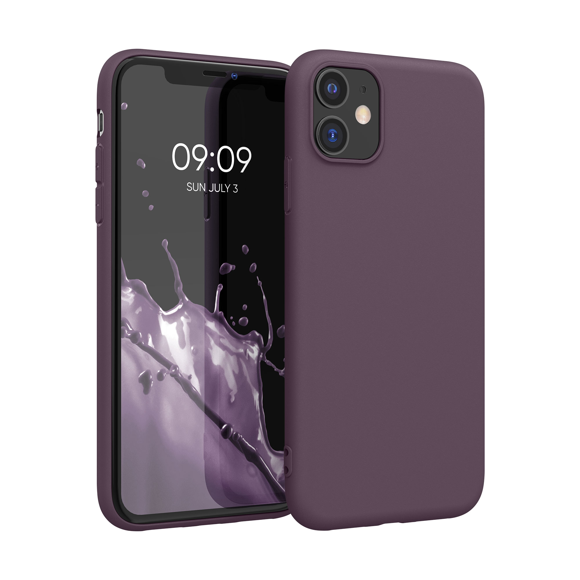 Pouzdro pro Apple iPhone 11 kwmobile TPU - pastelová kosatcová