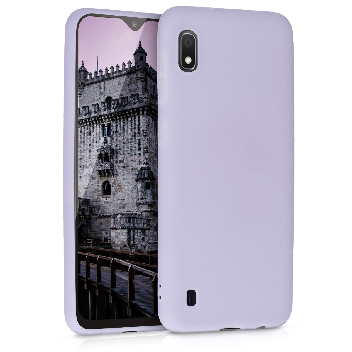 Kryt na mobil Samsung Galaxy A10 kwmobile TPU levandulový