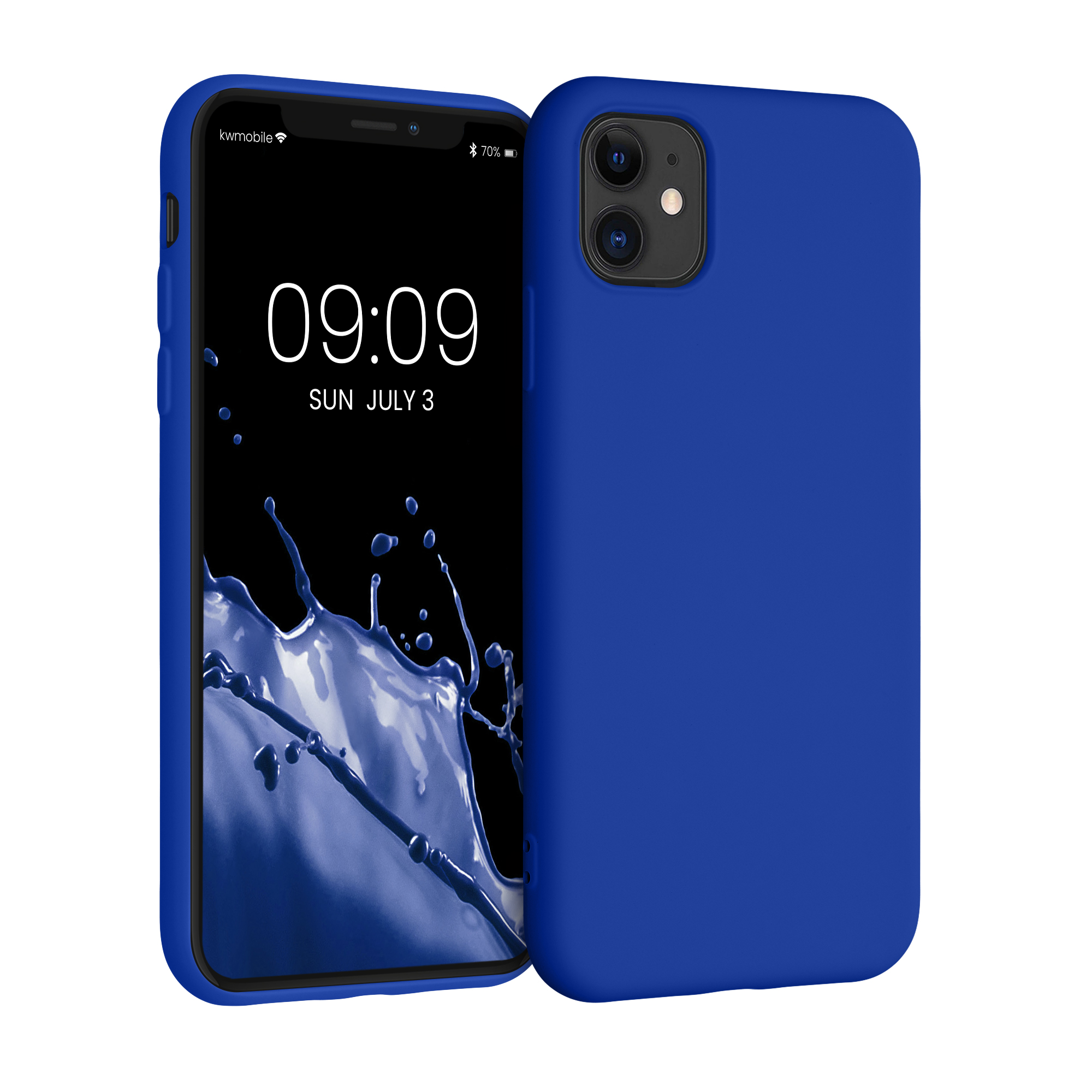 Kryt na mobil kwmobile iPhone 11 Case - baltská modrá