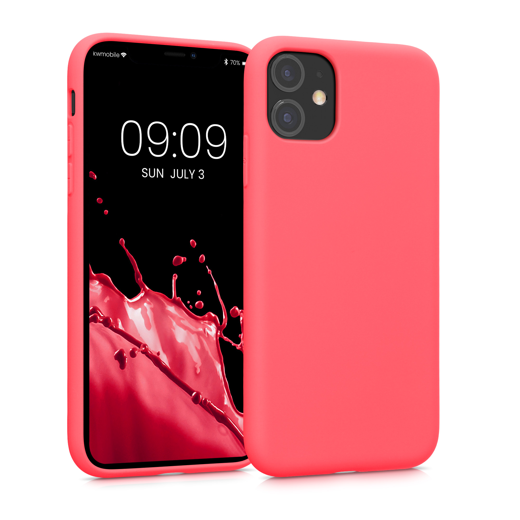 Kryt na mobil Apple iPhone 11, s podšívkou z mikrovlákna - kwmobile