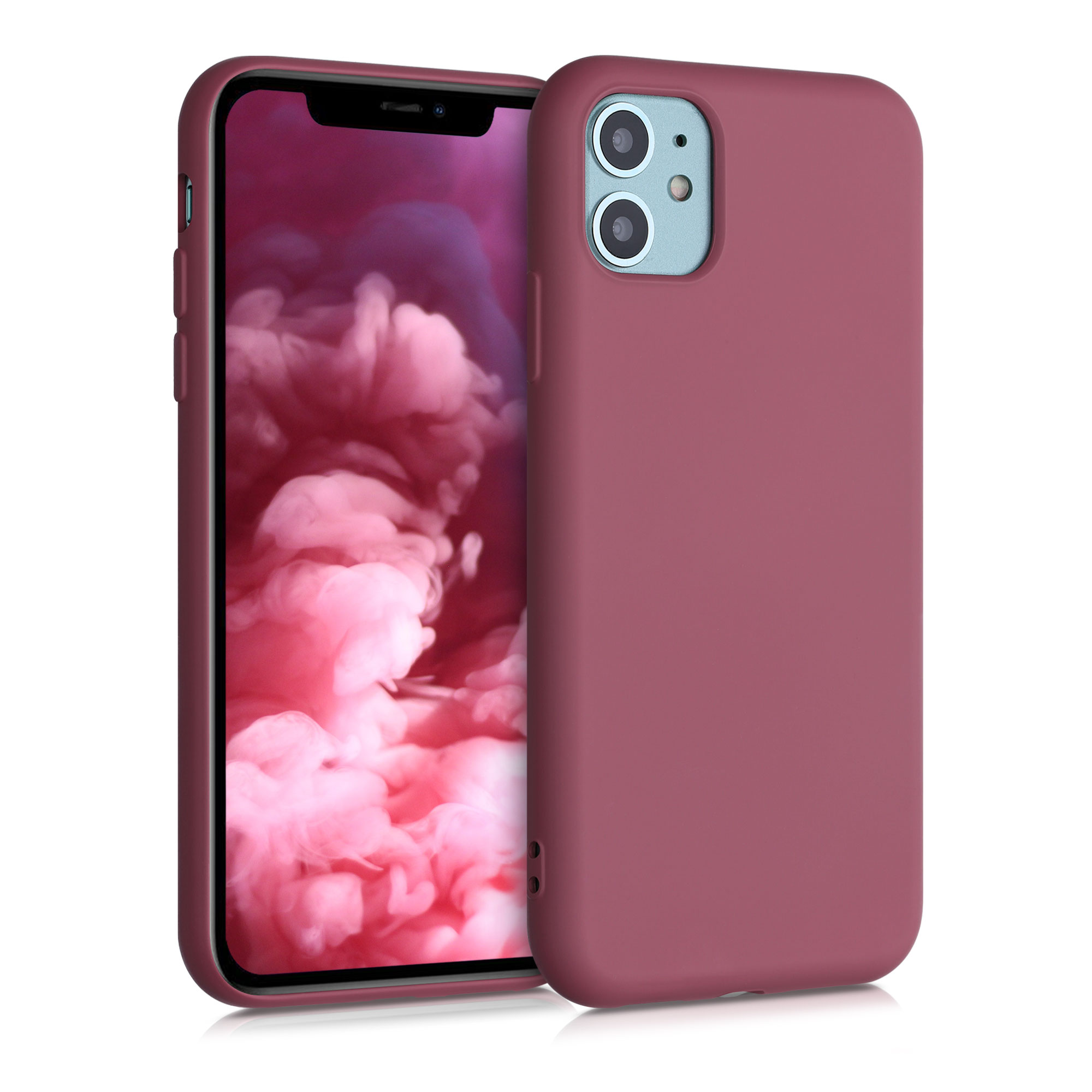 Kryt na mobil kwmobile iPhone 11 Case - tmavě růžová