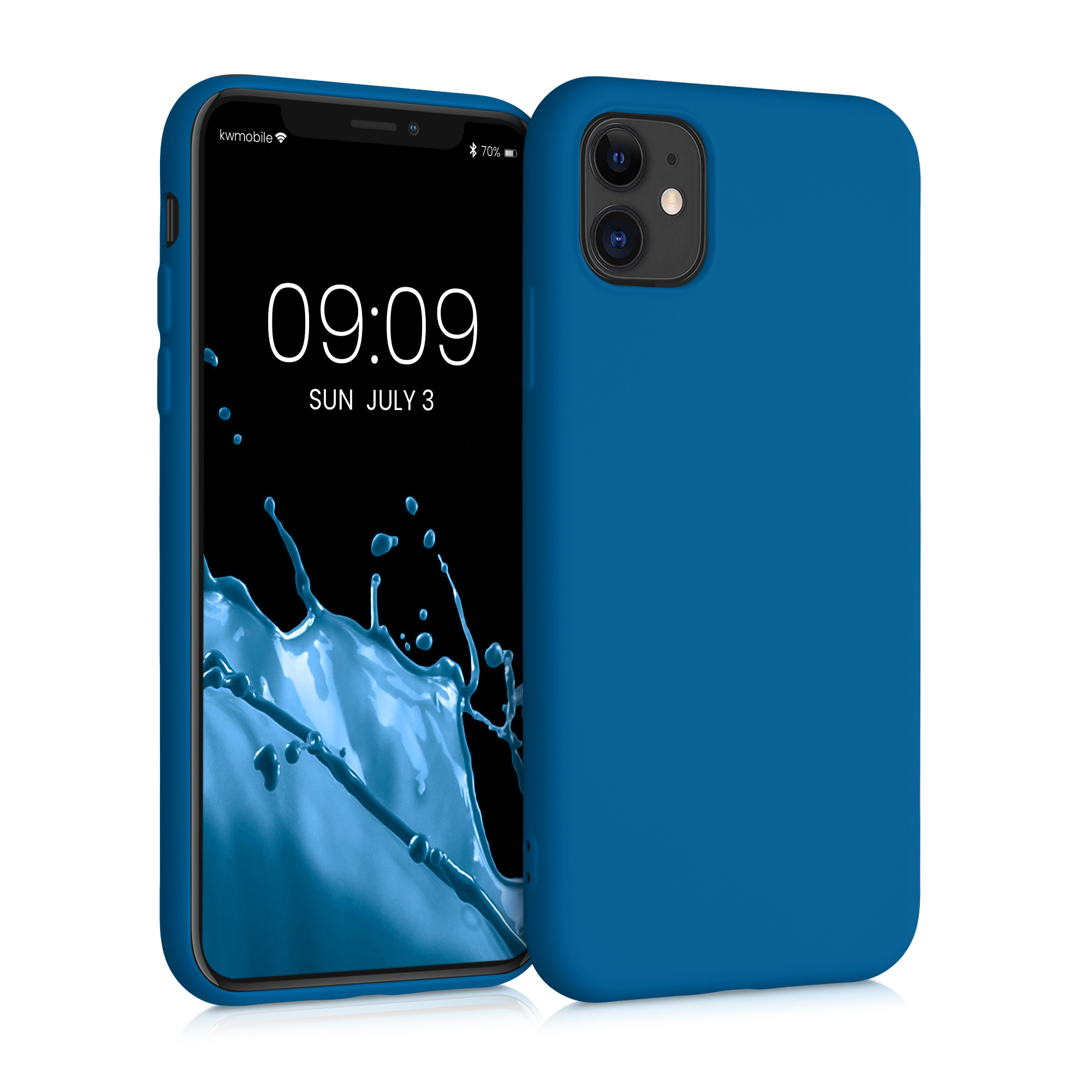 Kryt na mobil kwmobile iPhone 11 Case - Blue Reef