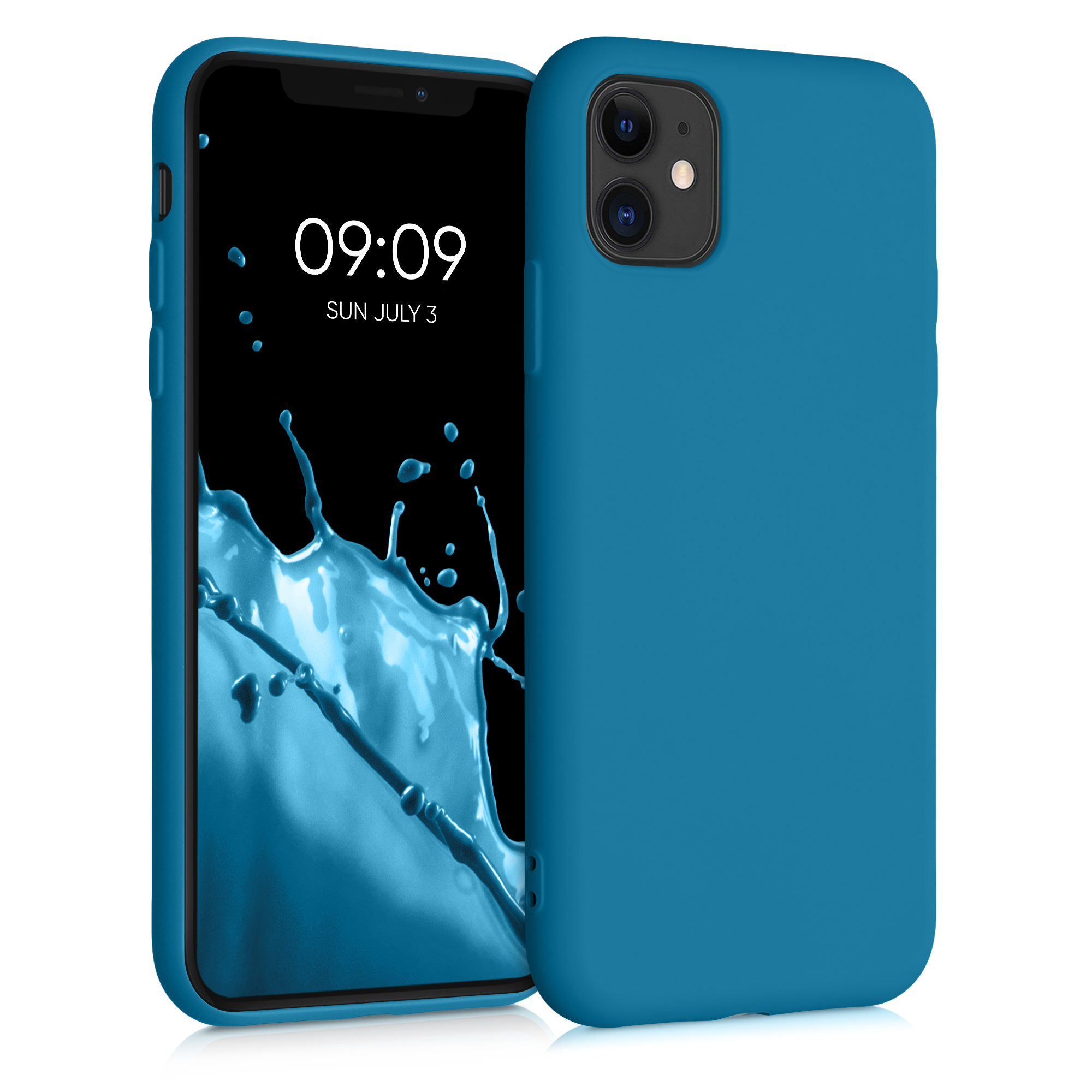 Kryt na mobil kwmobile iPhone 11 Case - karibská modrá