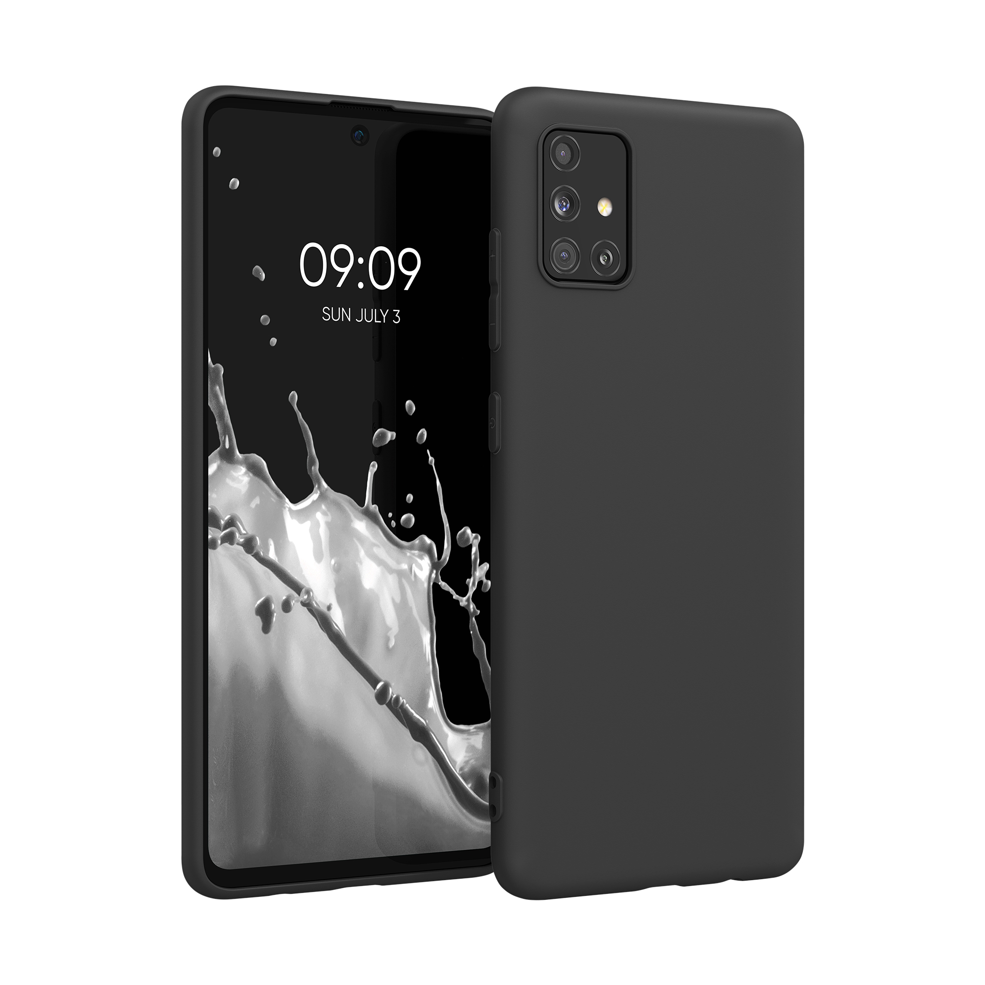 Kryt na mobil Samsung Galaxy A51 kwmobile TPU Matná černá