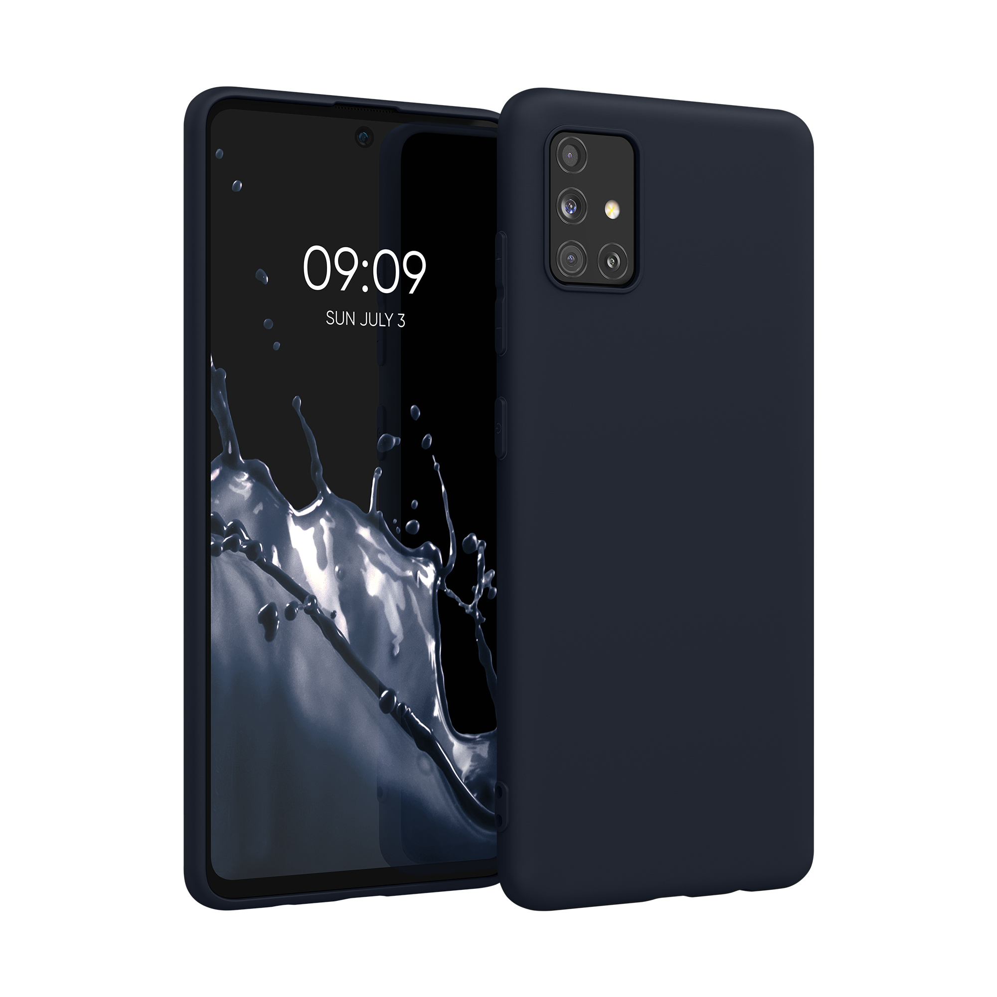 Kryt na mobil Samsung Galaxy A51 kwmobile TPU Tmavě modrá