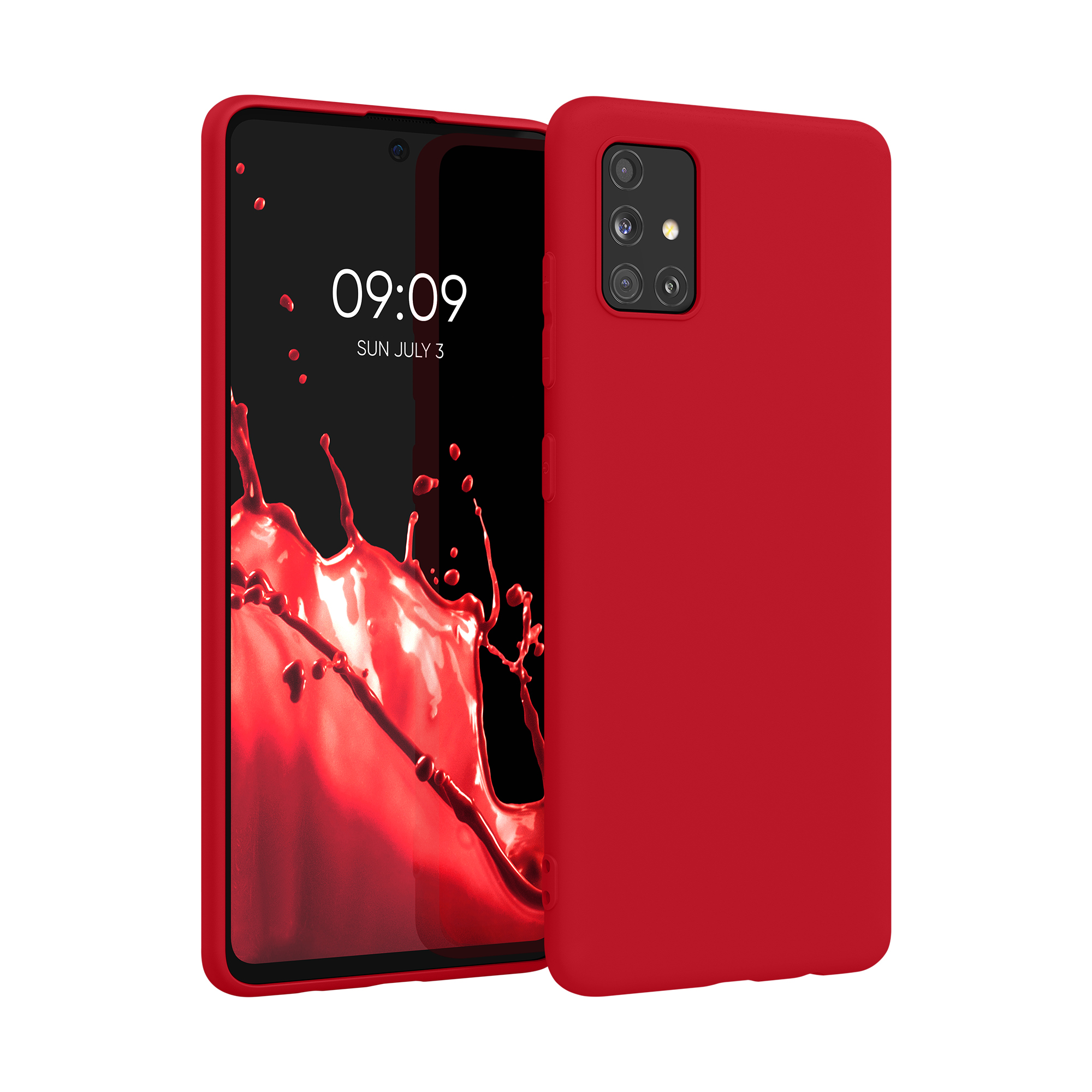 Kryt na mobil Samsung Galaxy A51 kwmobile TPU Klasická červená
