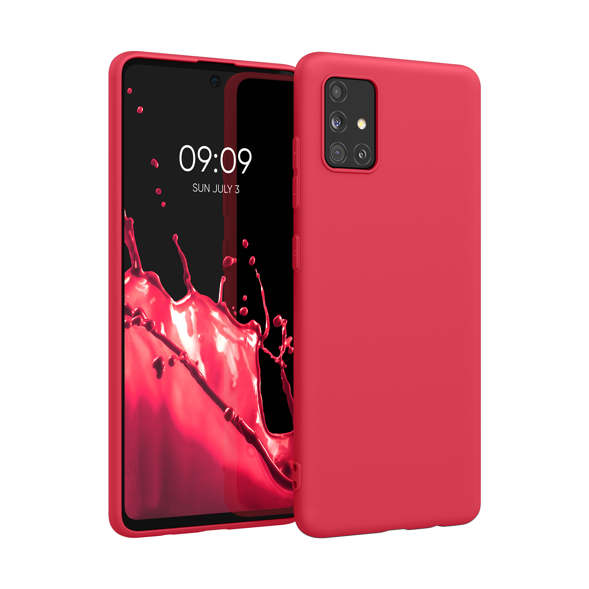 Kryt na mobil Samsung Galaxy A51 kwmobile TPU Skvělá růžová
