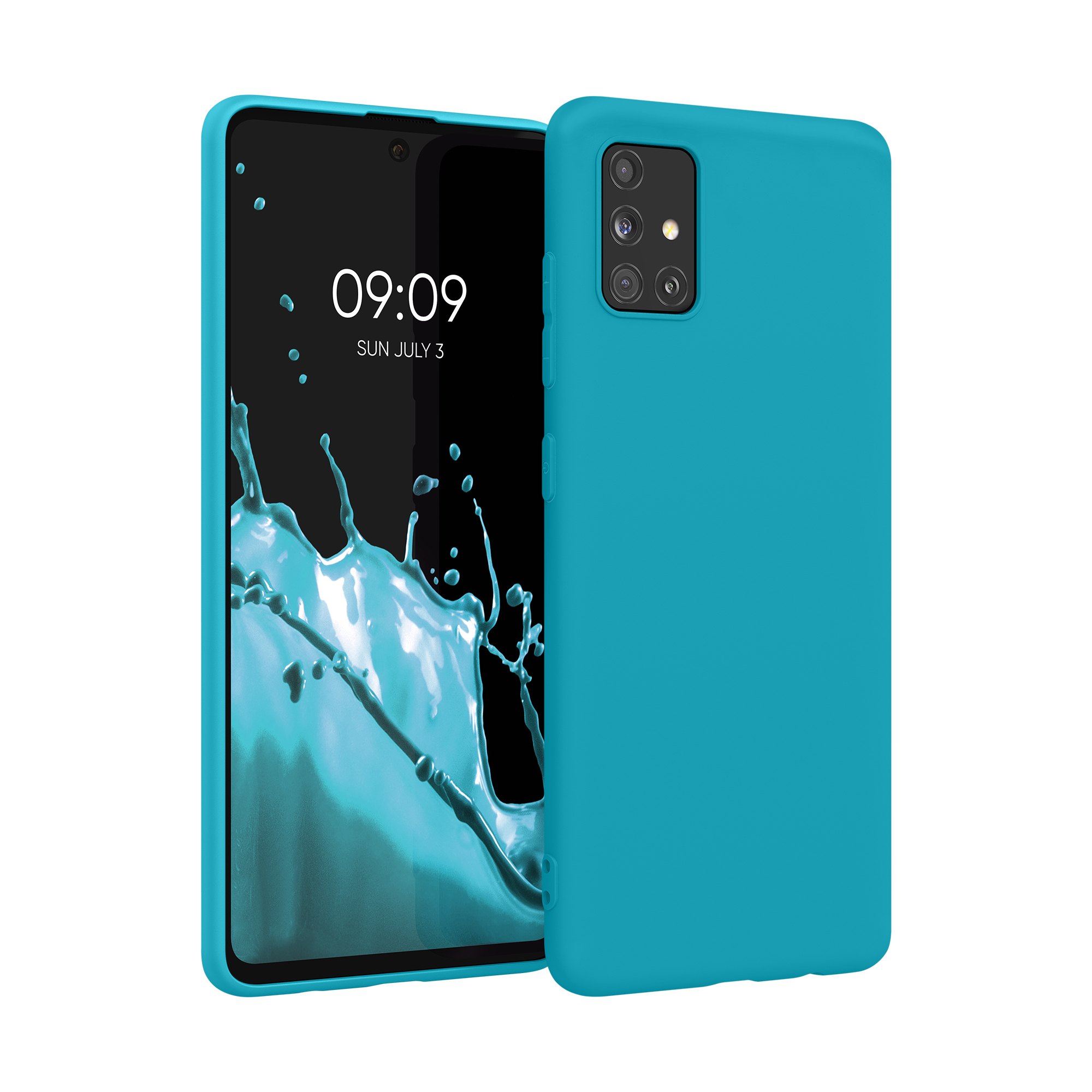 Kryt na mobil Samsung Galaxy A51 kwmobile TPU Chladný ledovec