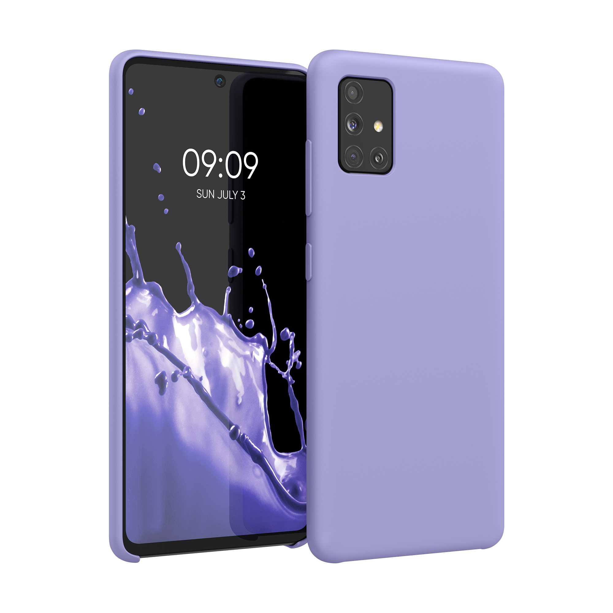 Kryt na mobil Samsung Galaxy A51 kwmobile TPU Levandulová