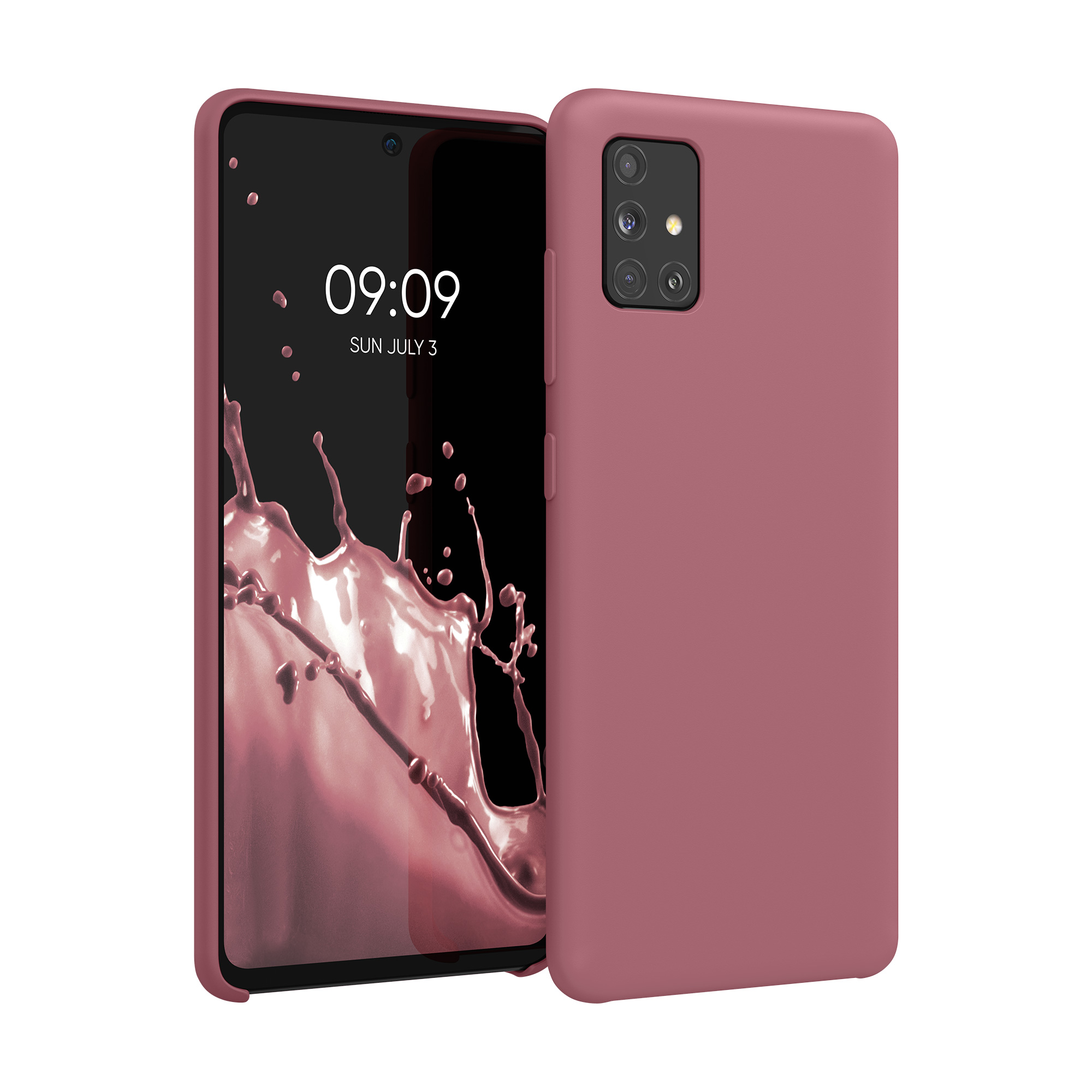 Kryt na mobil Samsung Galaxy A51 kwmobile TPU Tmavě růžová