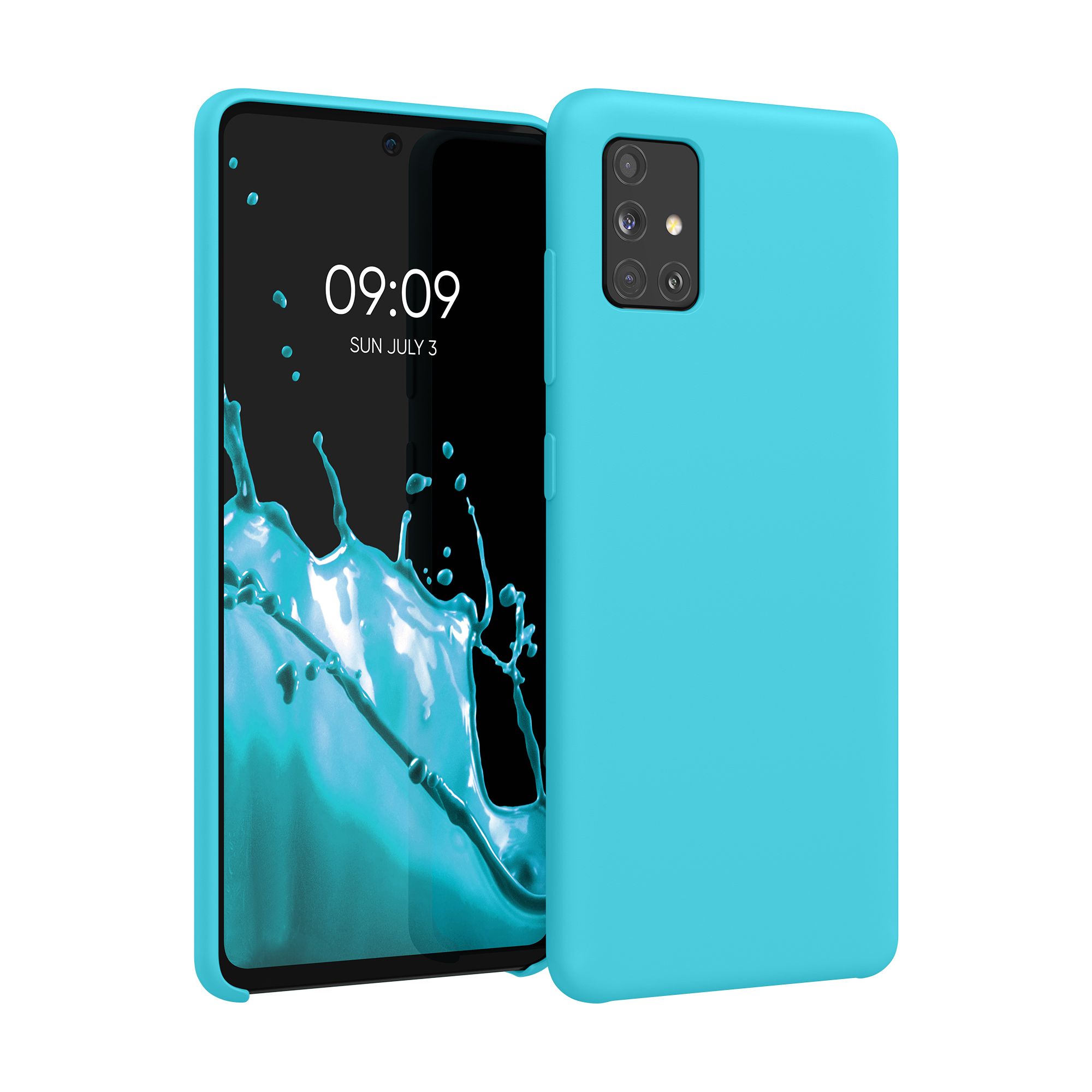 Kryt na mobil Samsung Galaxy A51 kwmobile TPU Chladný ledovec