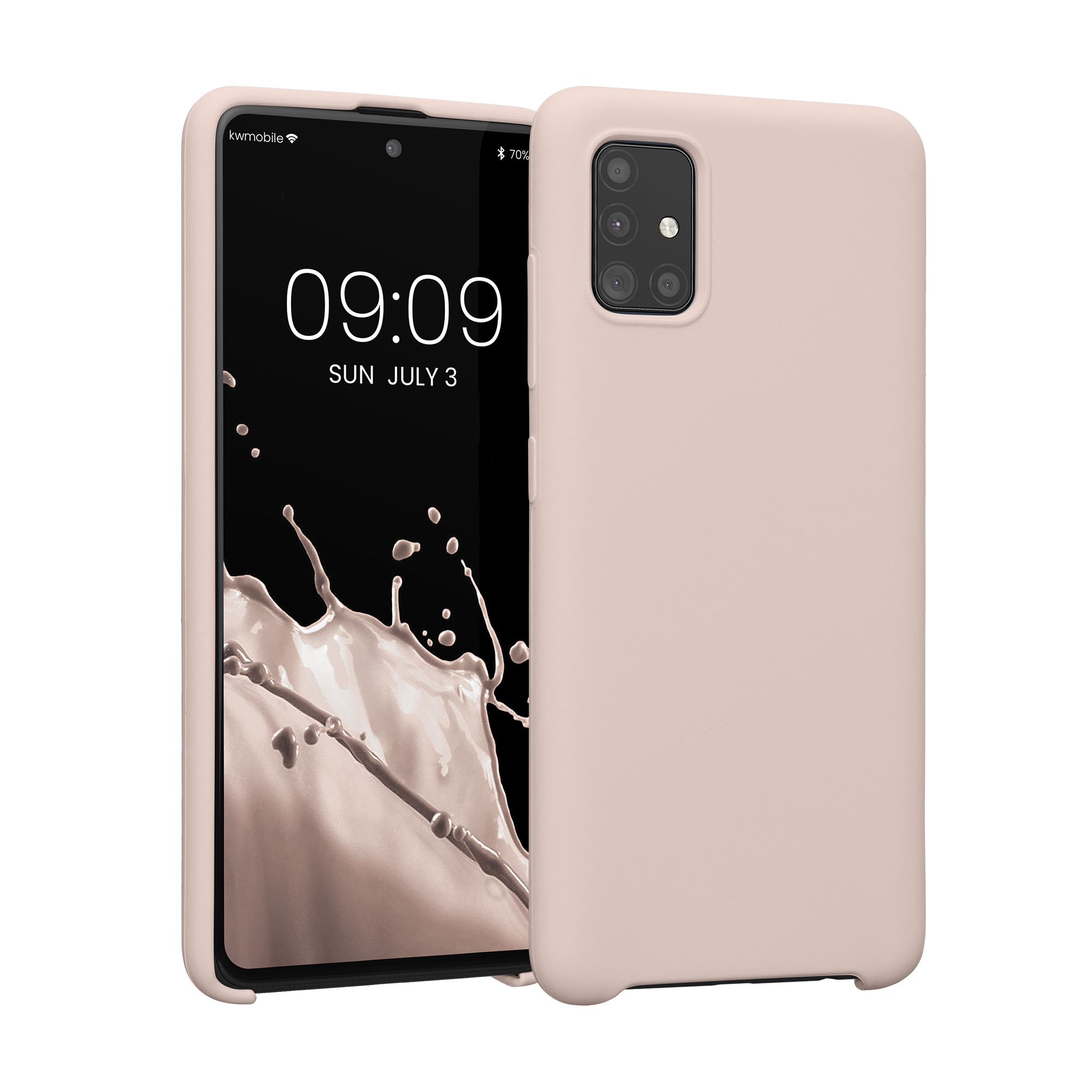 Kryt na mobil Samsung Galaxy A51 kwmobile TPU Kokosový vír