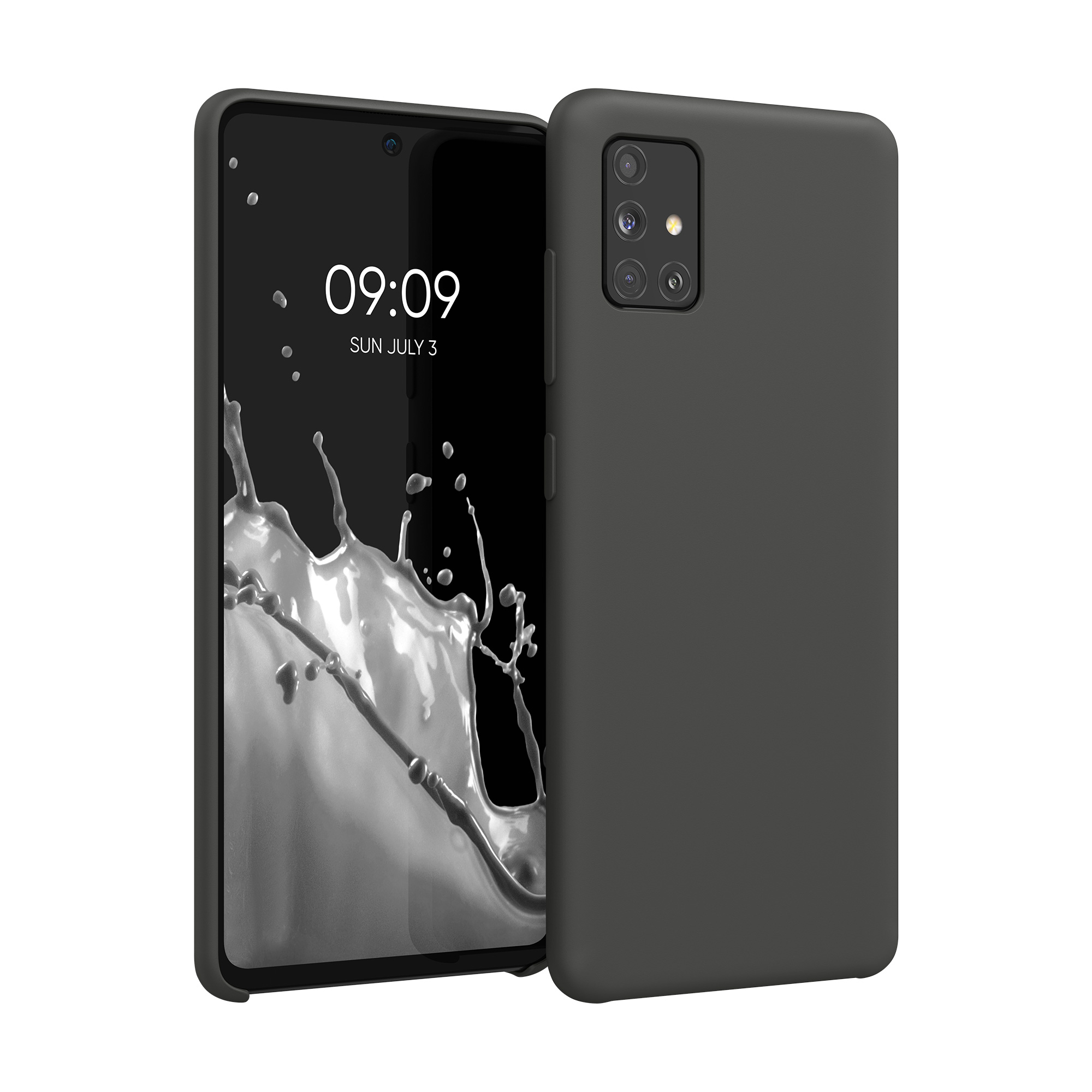 Kryt na mobil Samsung Galaxy A51 kwmobile TPU Matná černá