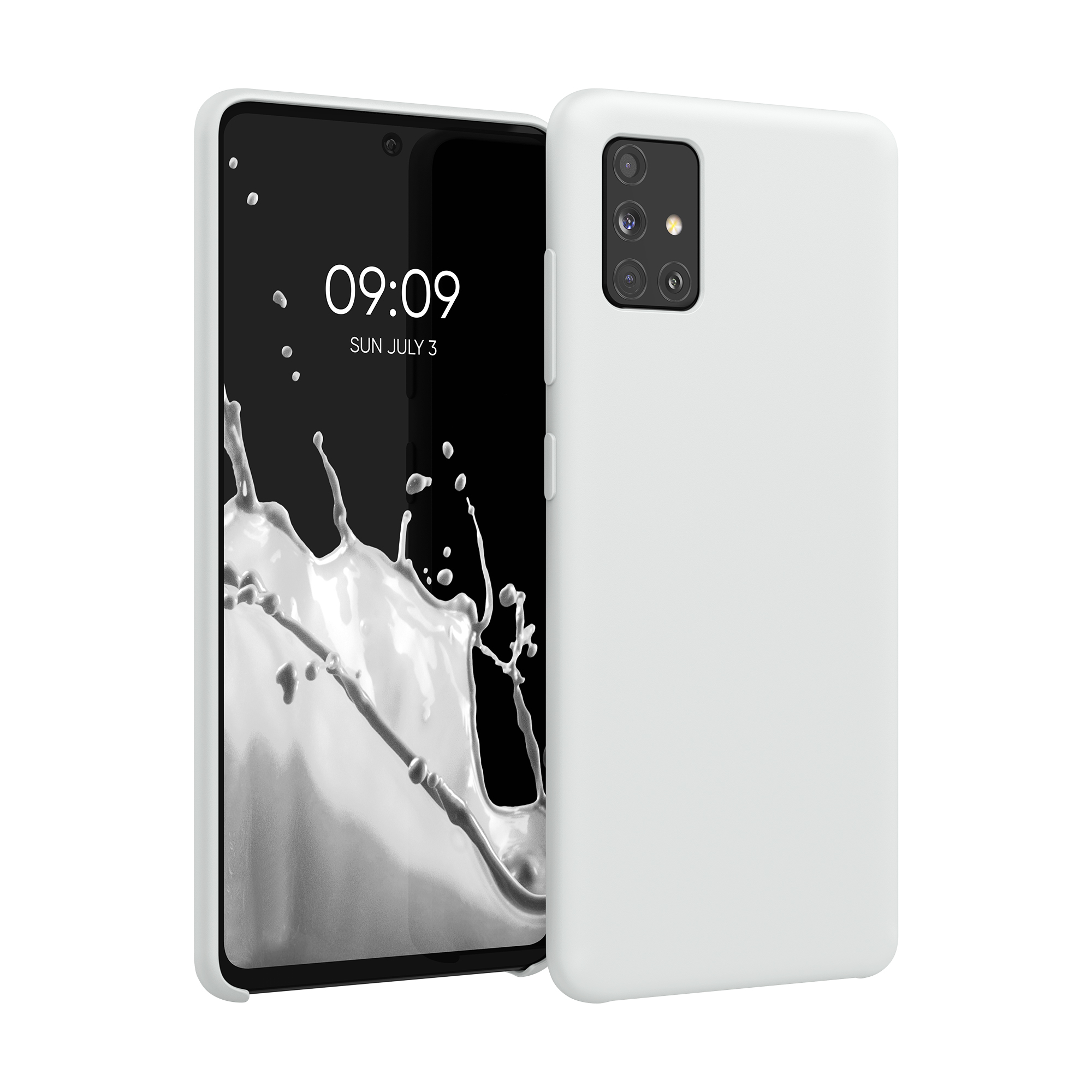 Kryt na mobil Samsung Galaxy A51 kwmobile TPU Matná bílá