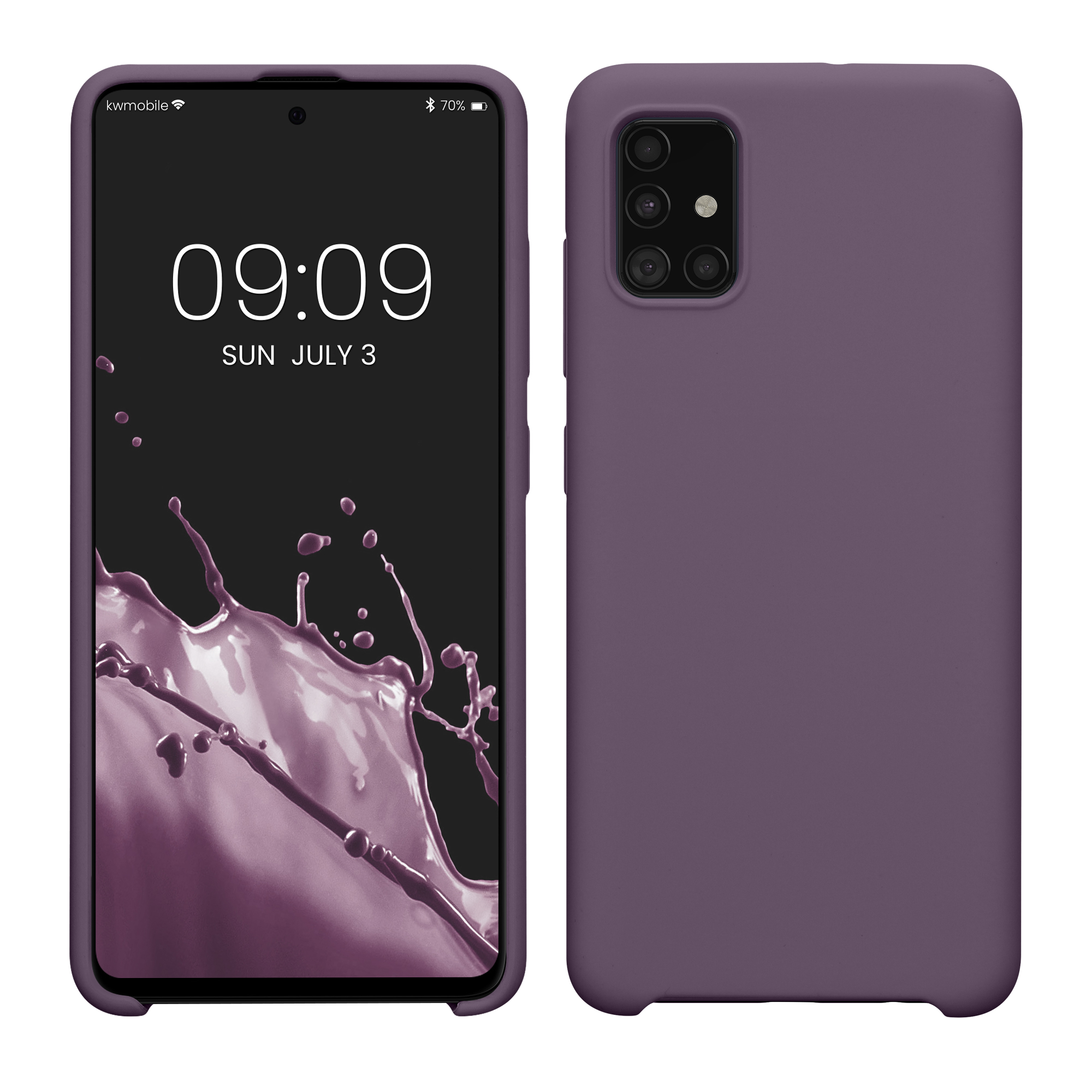 Kryt na mobil Samsung Galaxy A51 kwmobile TPU Bledá iris