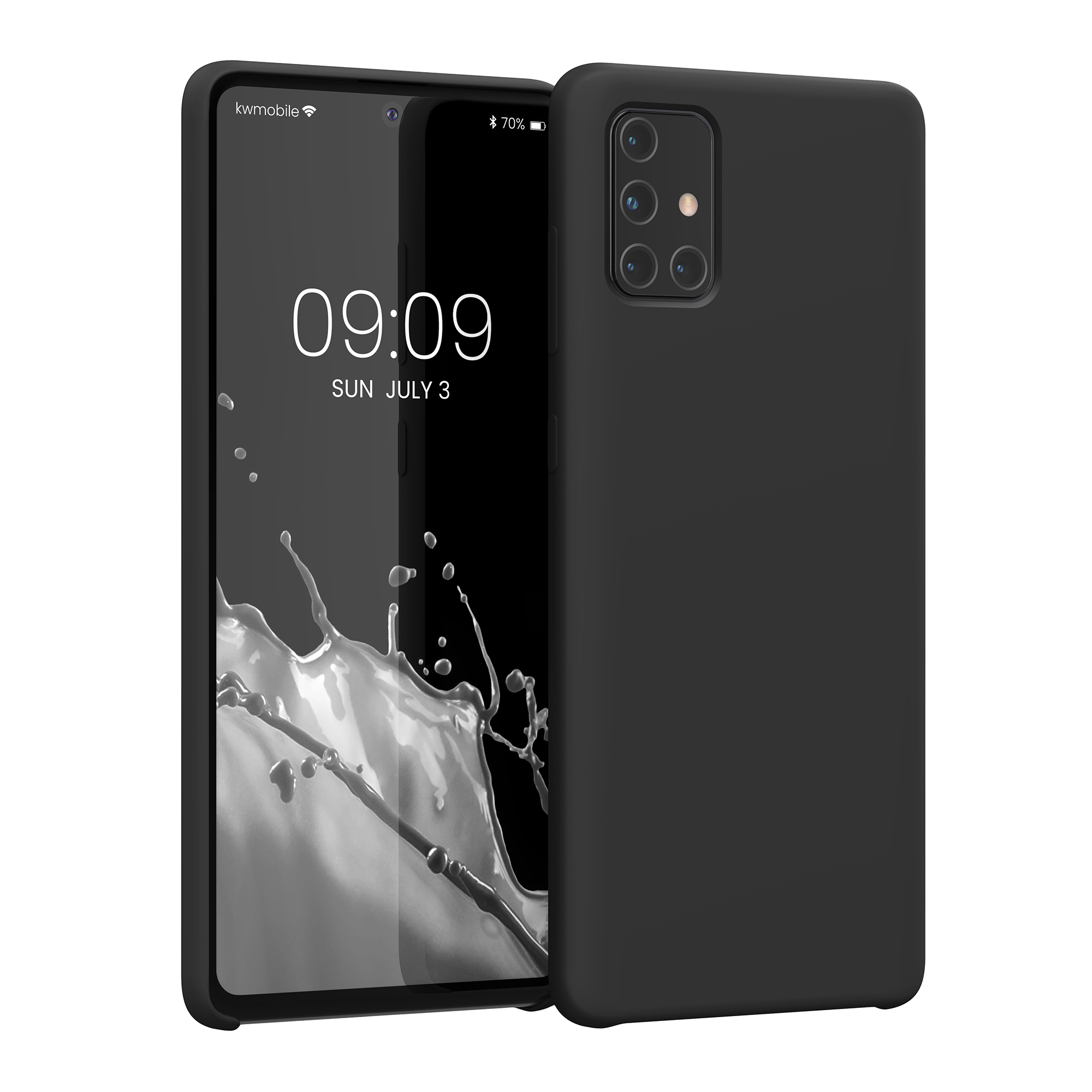 Kryt na mobil Samsung Galaxy A71 kwmobile TPU černý