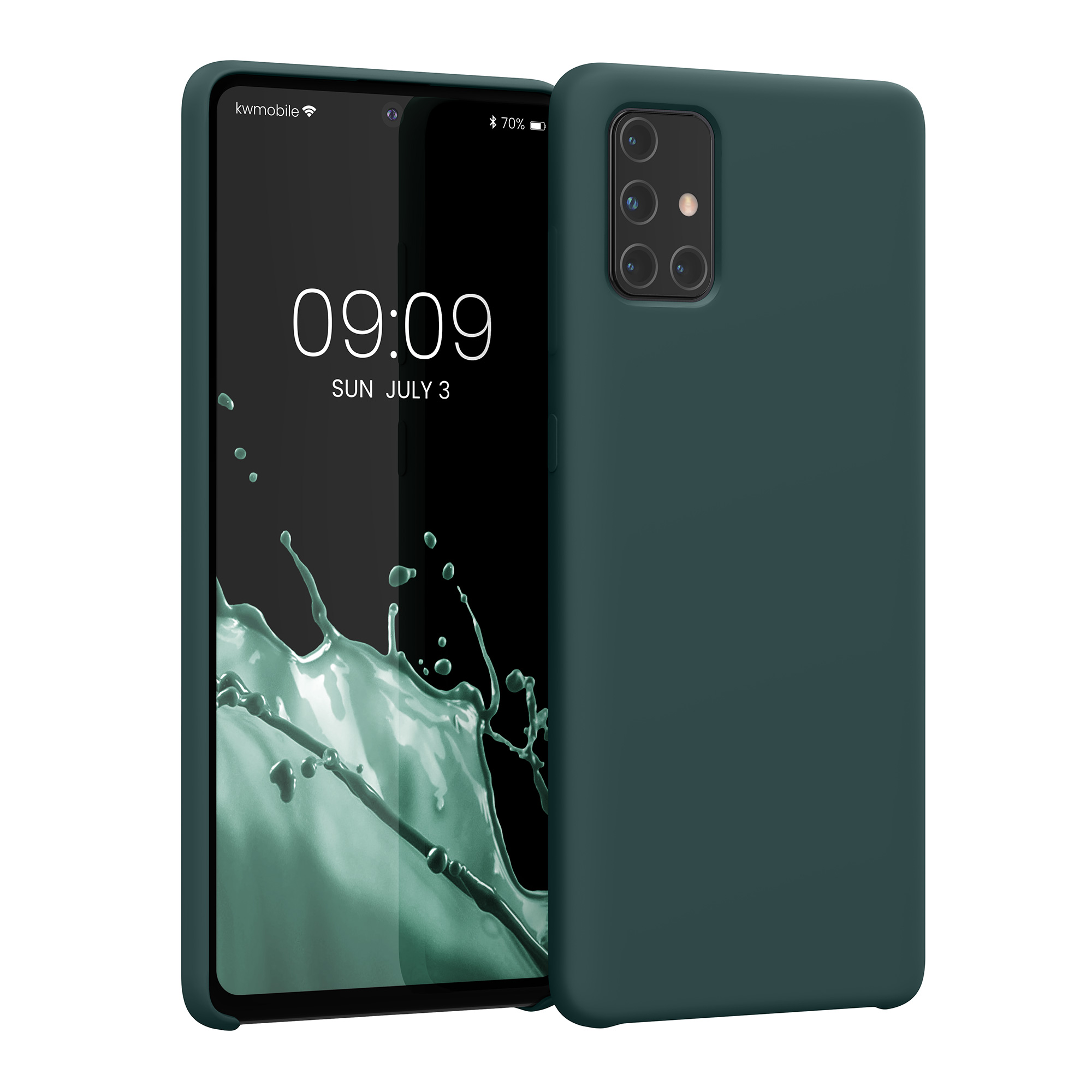 Kryt na mobil Samsung Galaxy A71 kwmobile TPU modrý