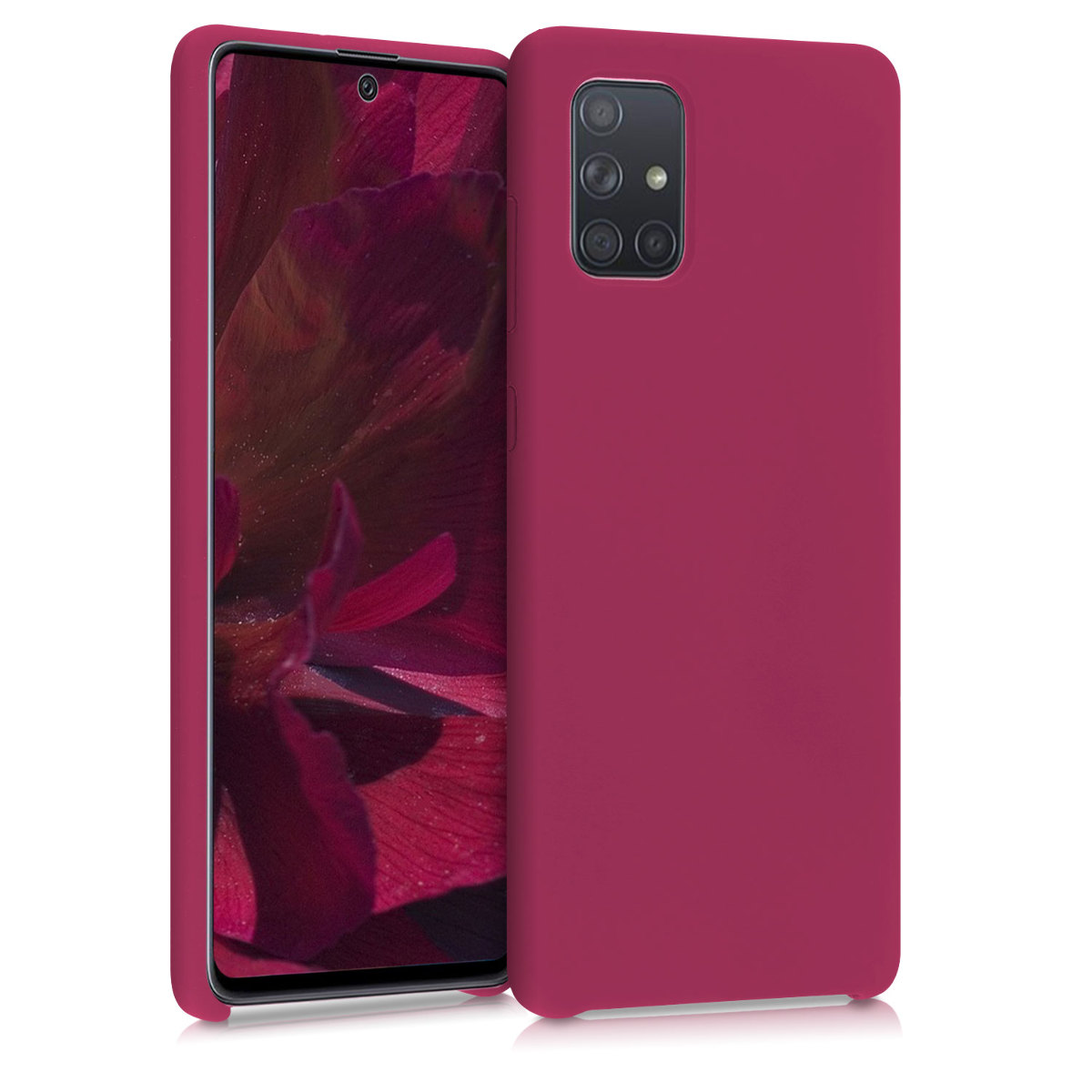 Kryt na mobil Samsung Galaxy A71 kwmobile TPU červený