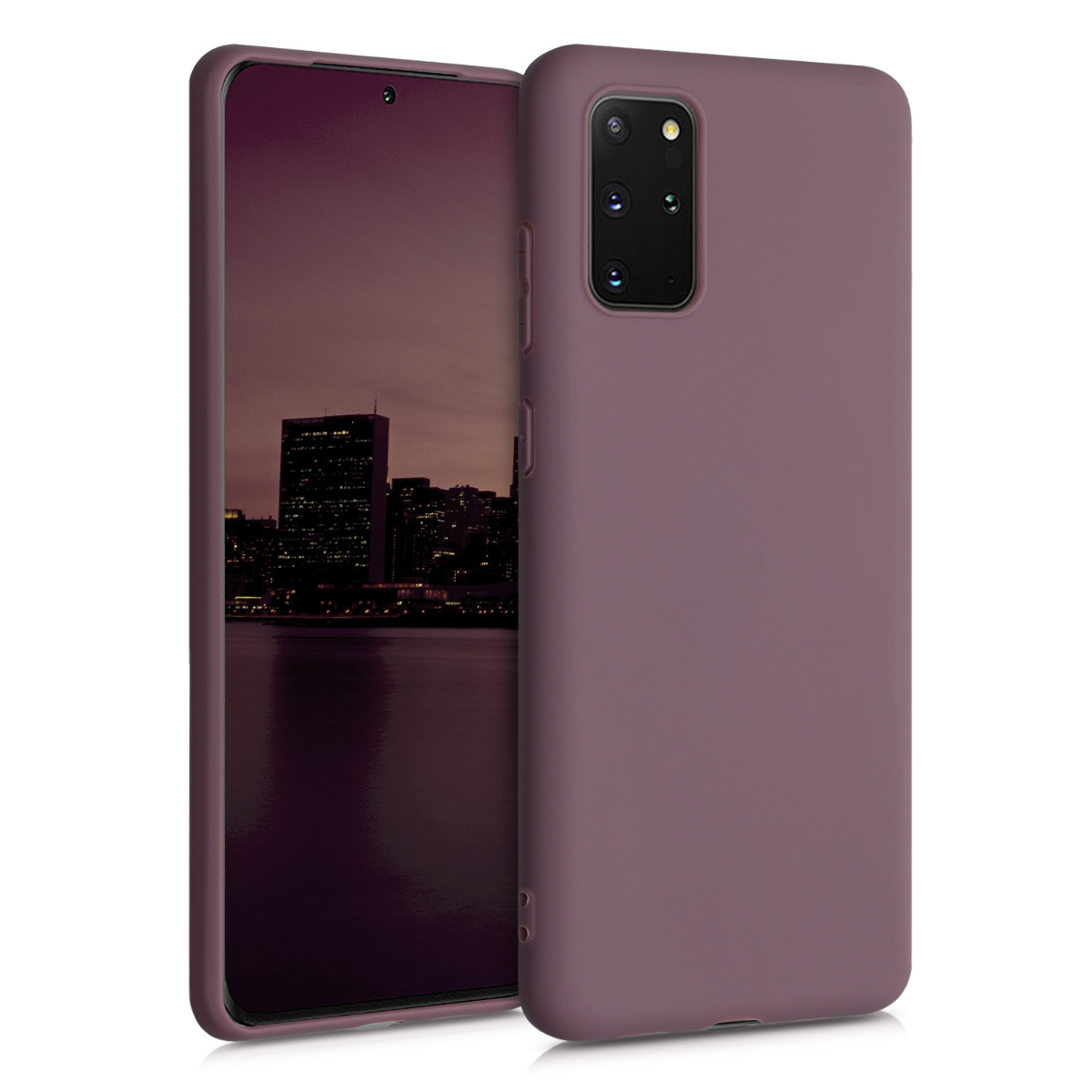 Kryt na mobil Samsung Galaxy S20 Plus kwmobile TPU hroznově fialový