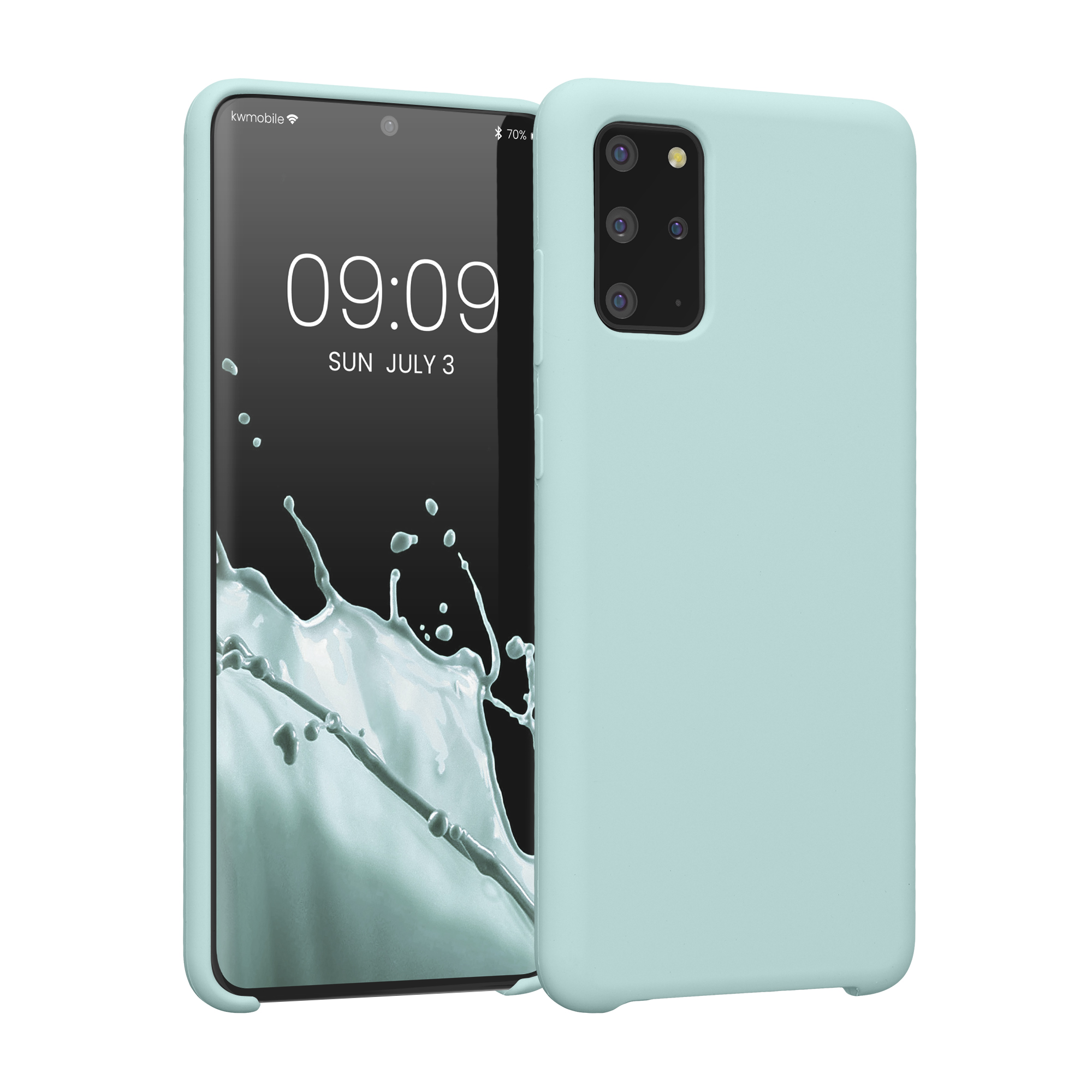 Kryt na mobil Samsung Galaxy S20 Plus kwmobile TPU mintový