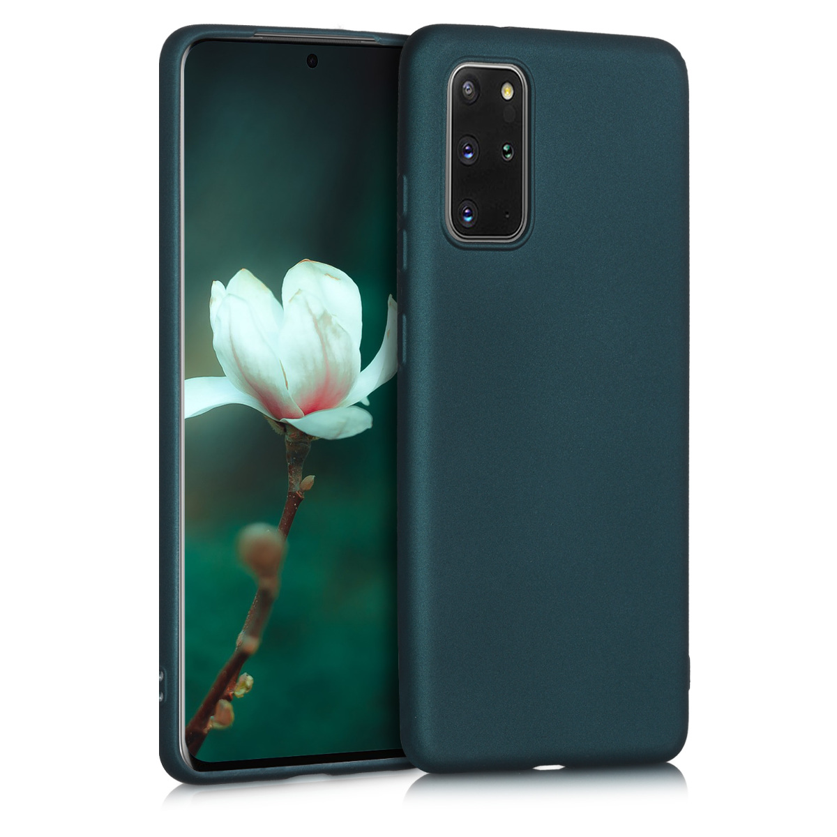 Metalický kryt na mobil Samsung Galaxy S20 Plus kwmobile Metallic Teal