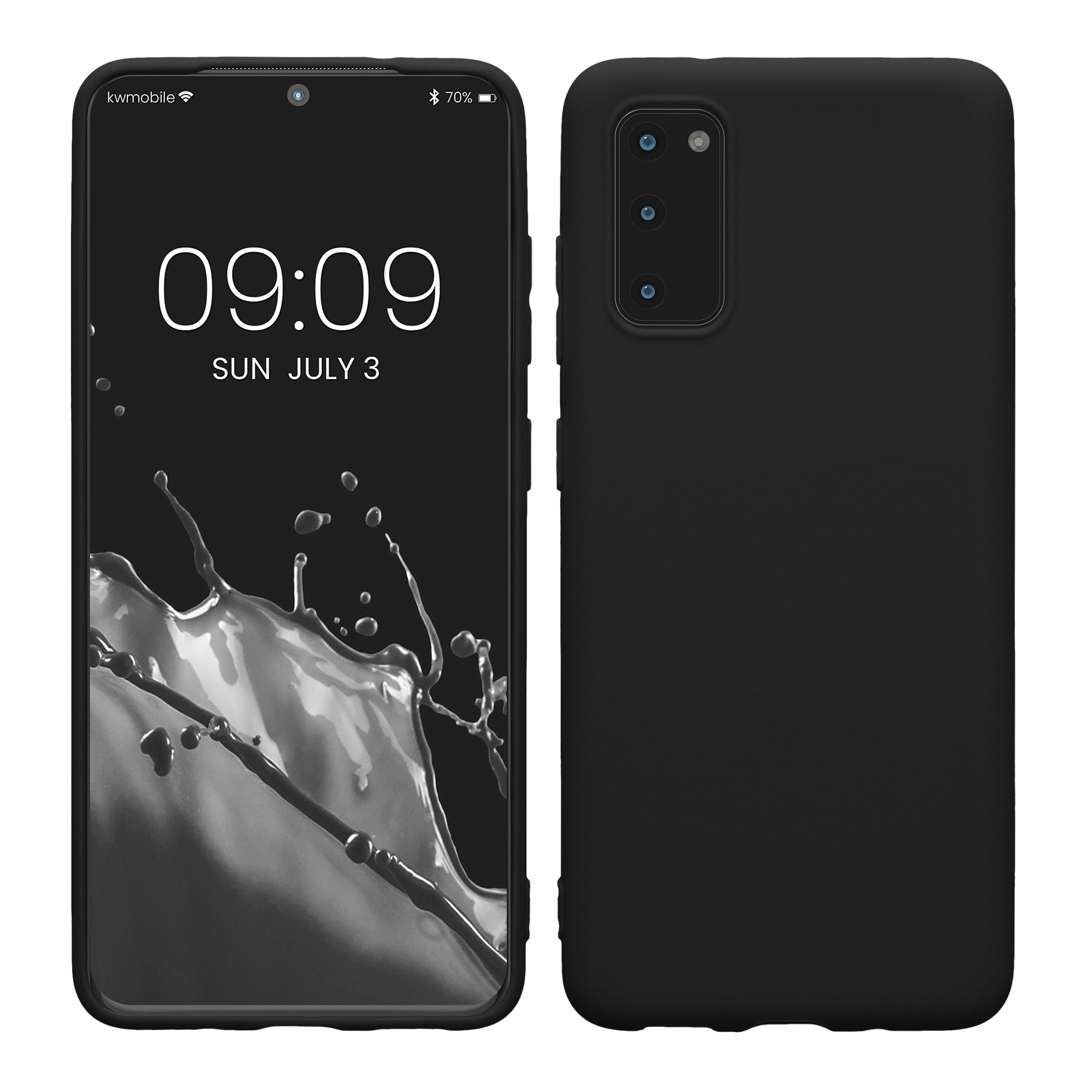 Kryt na mobil Samsung Galaxy S20 kwmobile TPU matně černý
