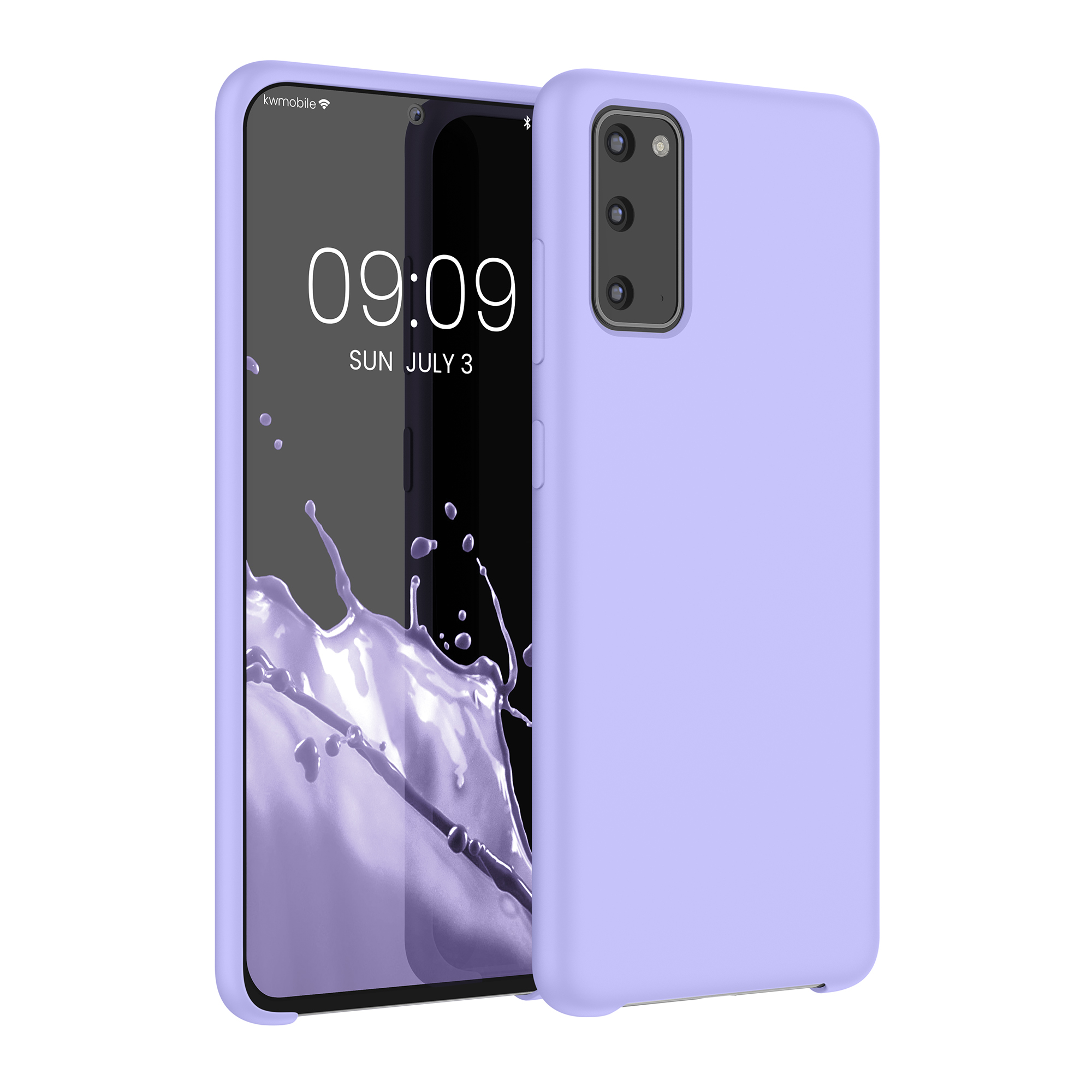 Kryt na mobil Samsung Galaxy S20 kwmobile TPU levandulový