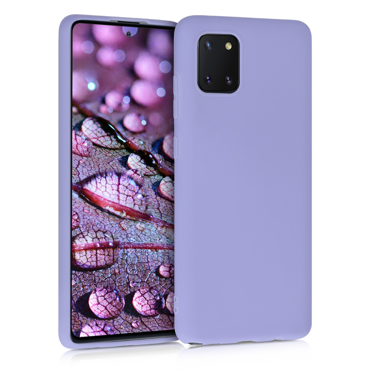 Kryt na mobil Samsung Galaxy Note 10 Lite kwmobile TPU světle levandulový
