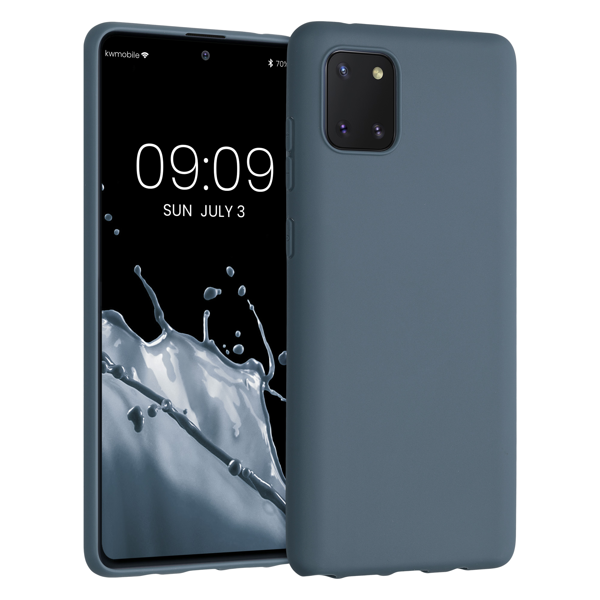 Kryt na mobil Samsung Galaxy Note 10 Lite kwmobile TPU tmavě břidlicový
