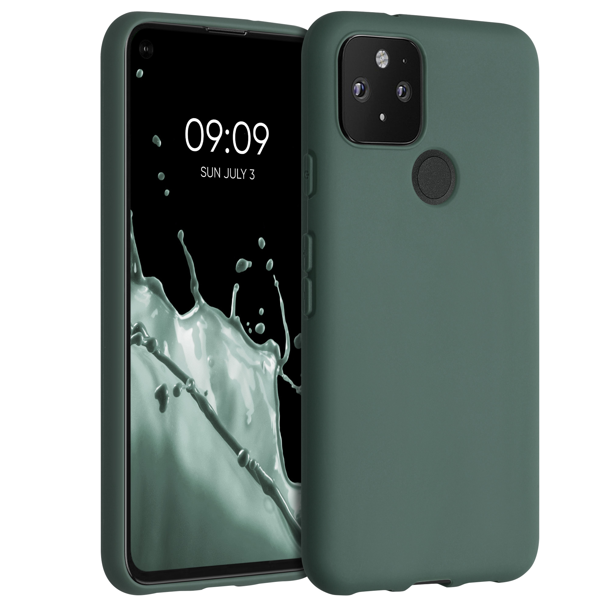 Zadní kryt kwmobile pro Google Pixel 5 - lesní zelená