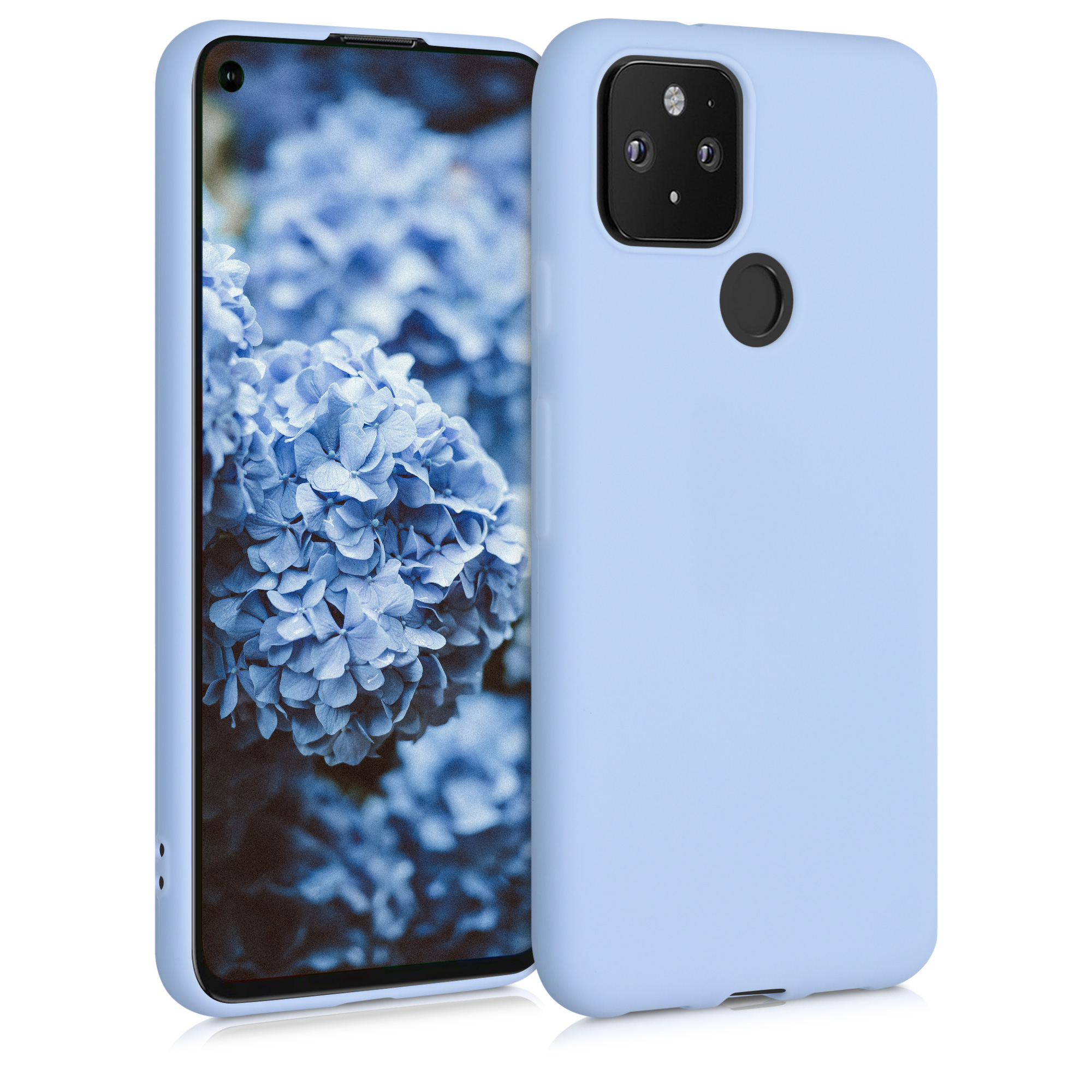 Zadní kryt kwmobile pro Google Pixel 5 - matná světle modrá