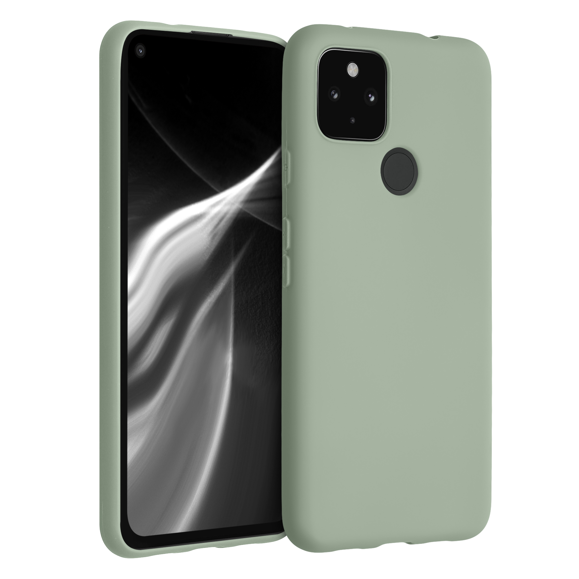 Zadní kryt kwmobile pro Google Pixel 4a - šedozelená