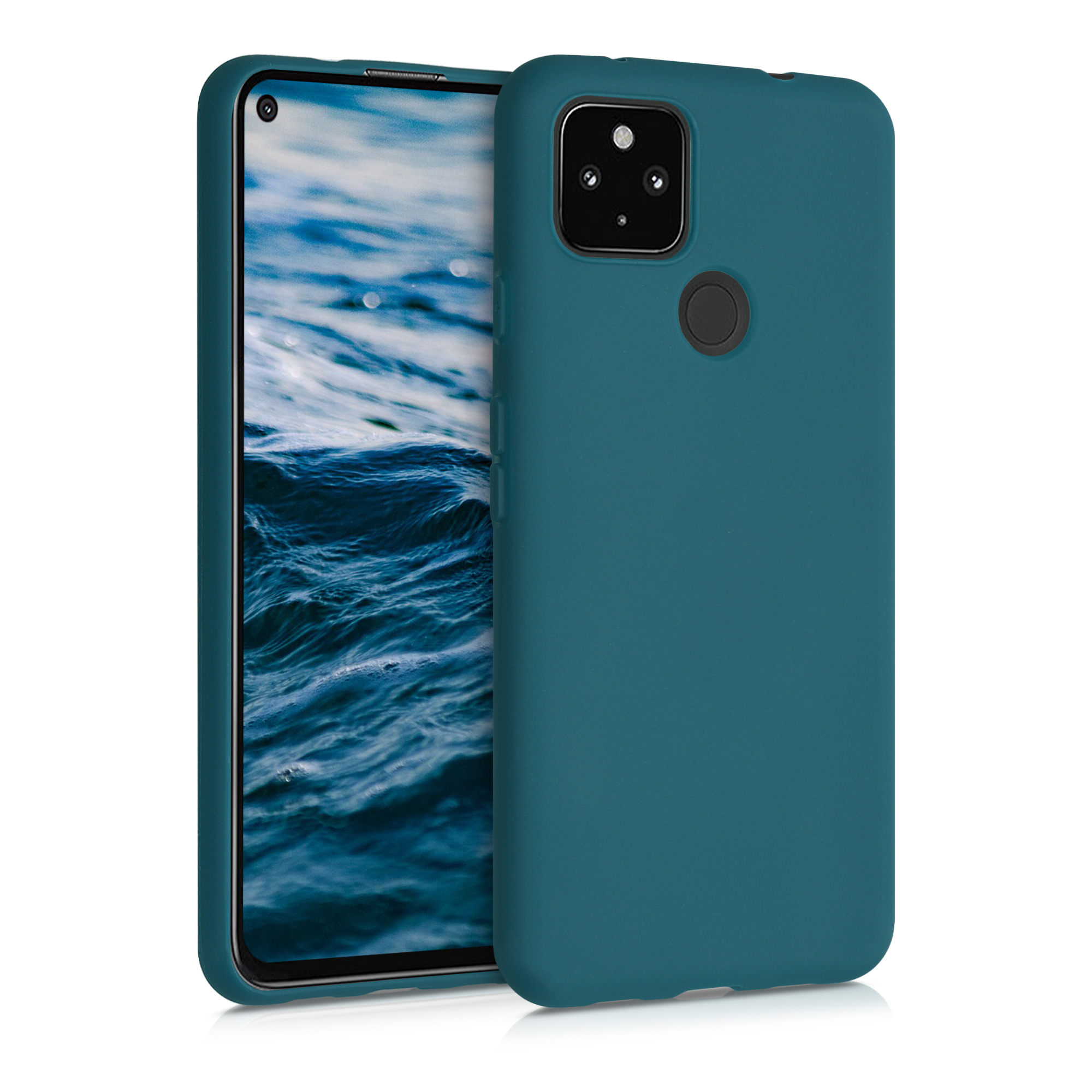 Zadní kryt kwmobile pro Google Pixel 4a - matná petrolejová
