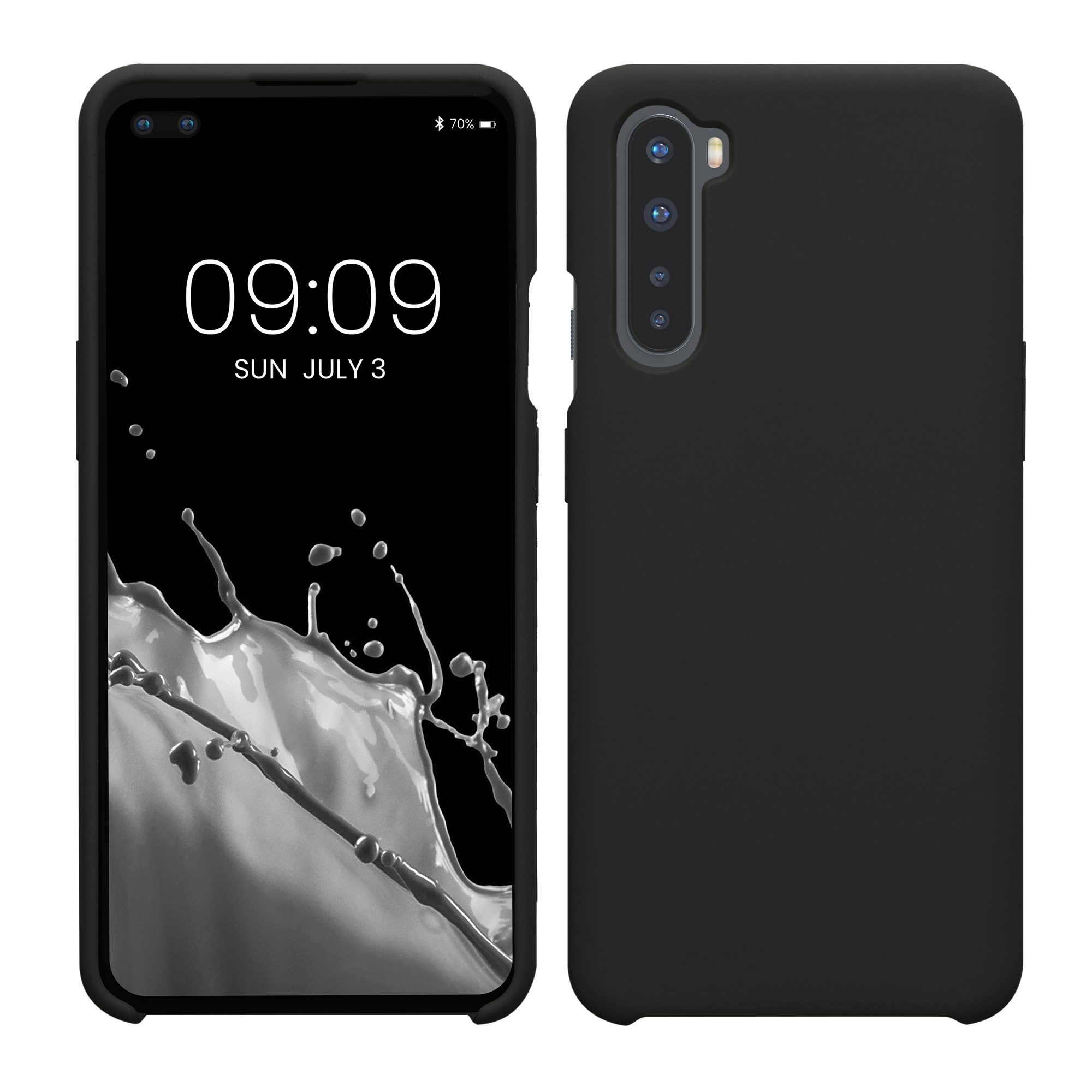 Kwmobile Silikonový kryt OnePlus Nord matná černá