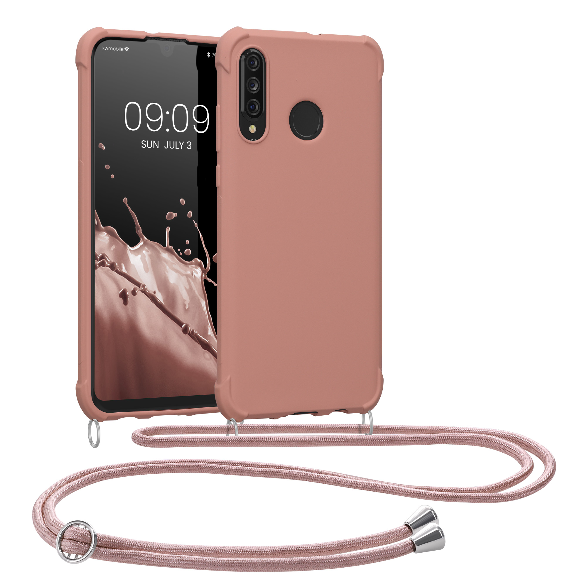 Crossbody kryt kwmobile Huawei P30 Lite, perleťová
