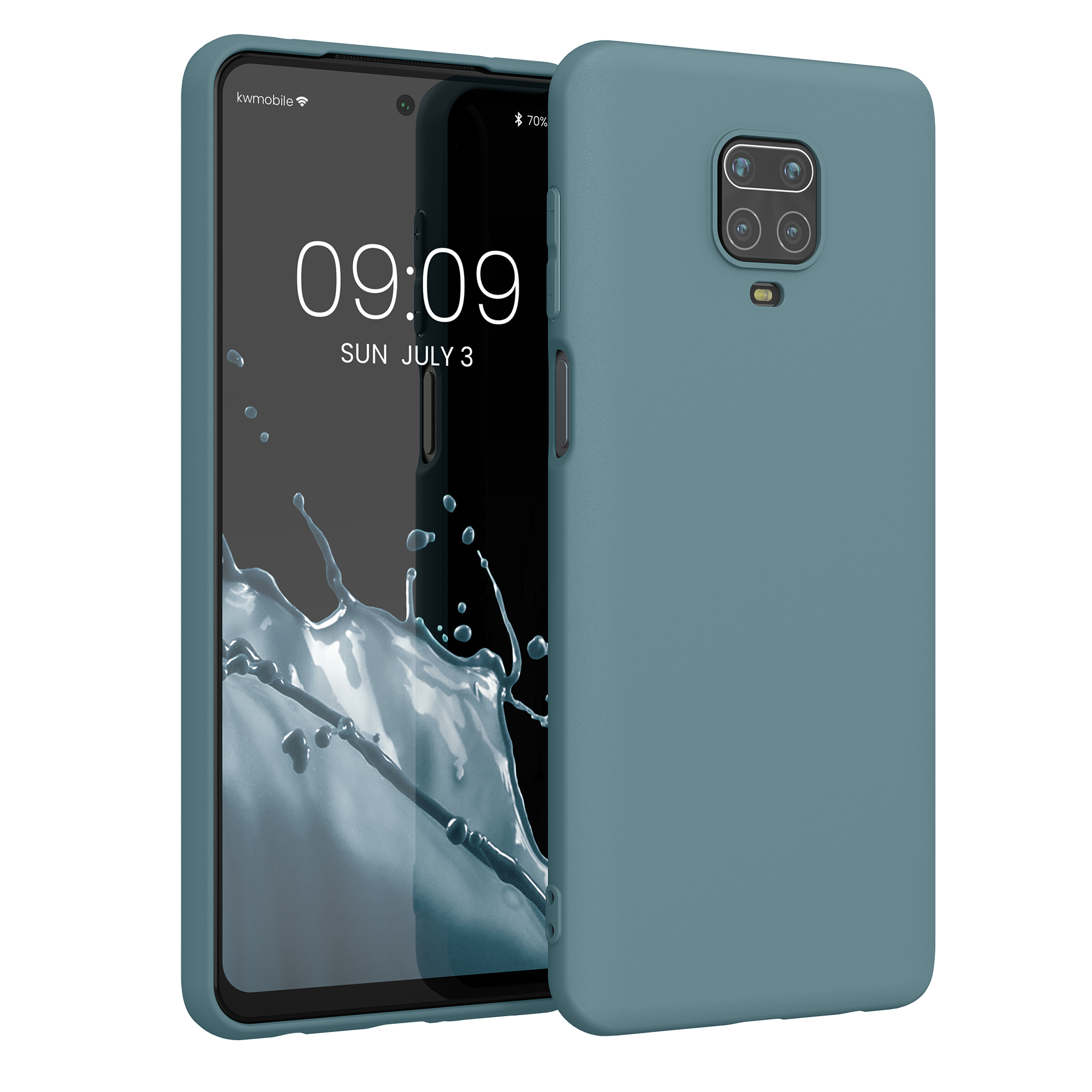 TPU kryt kwmobile pro Xiaomi Redmi Note 9S / 9 Pro / 9 Pro Max - šedobéžová
