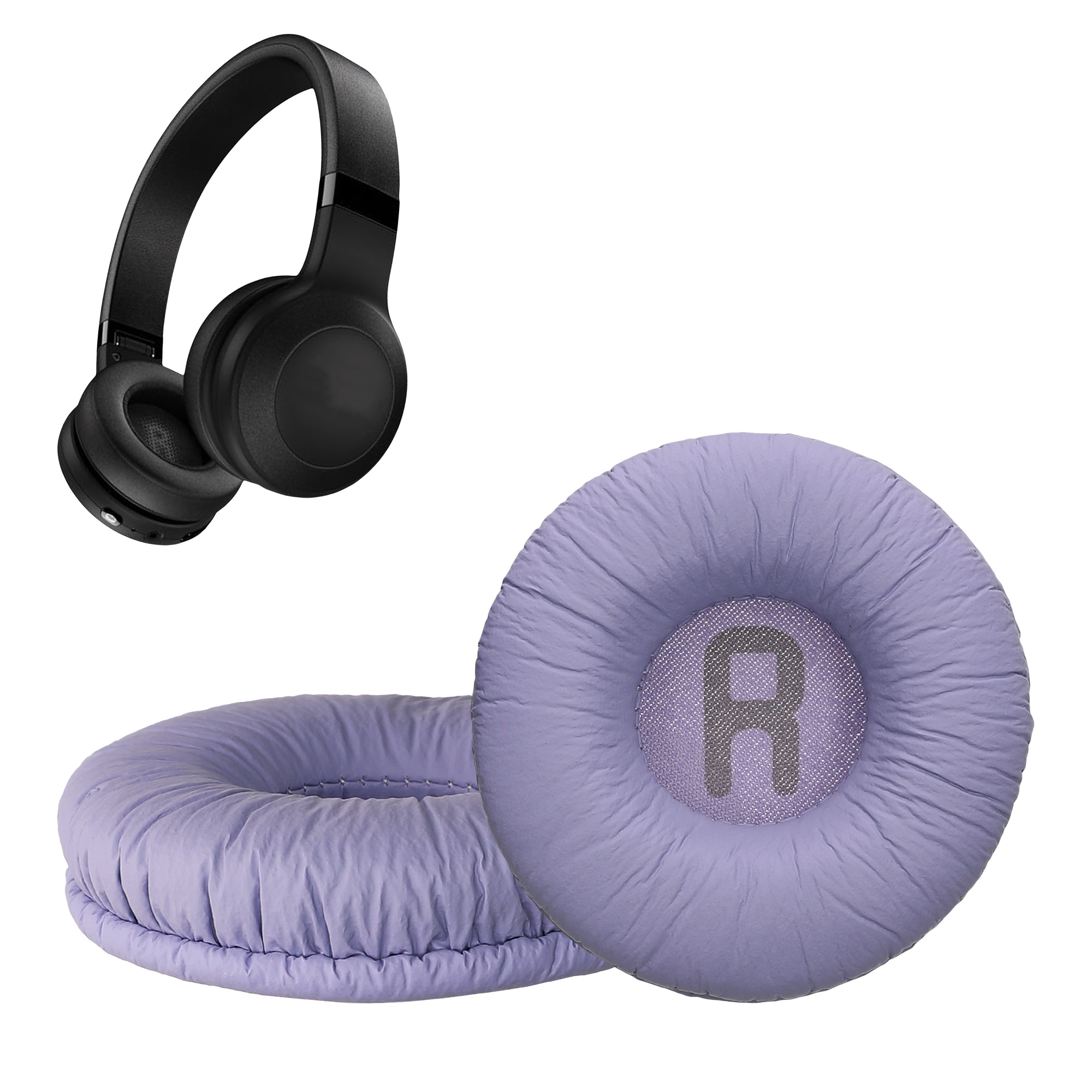 Náušníky kwmobile 2 ks pro JBL Tune 600 / 500BT / 510BT / 520BT / 450 - levandulová