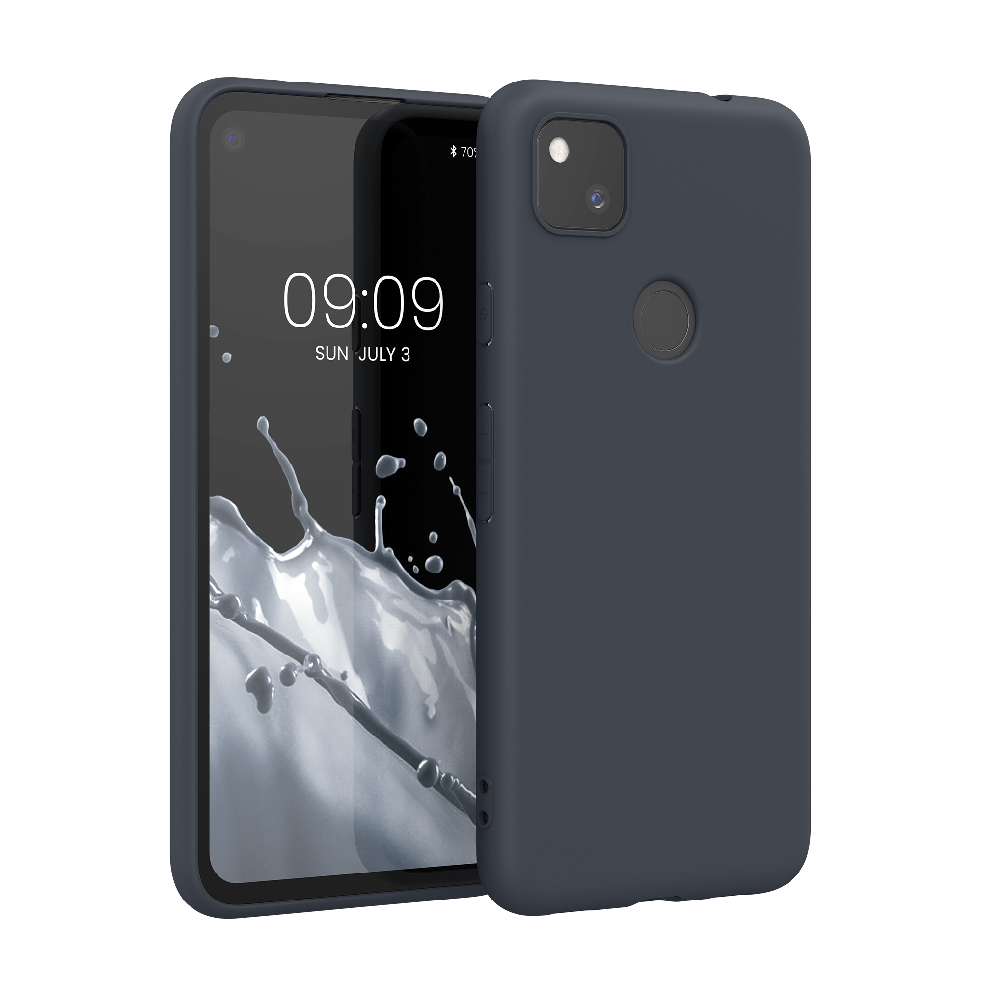 Zadní kryt kwmobile pro Google Pixel 4a - borůvková