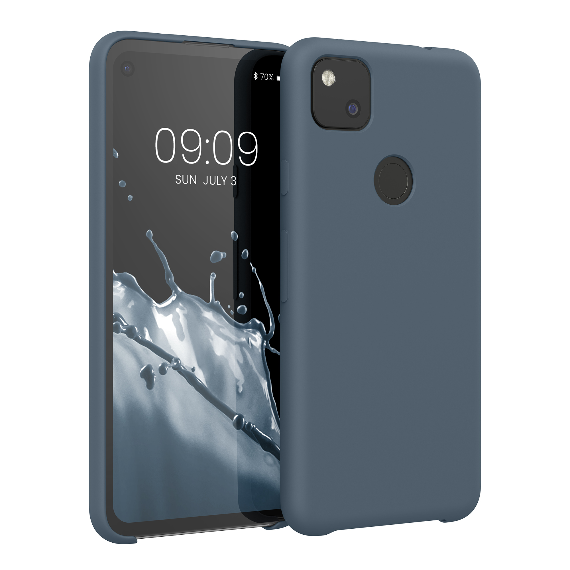Zadní kryt kwmobile pro Google Pixel 4a - wireless charging dark slate