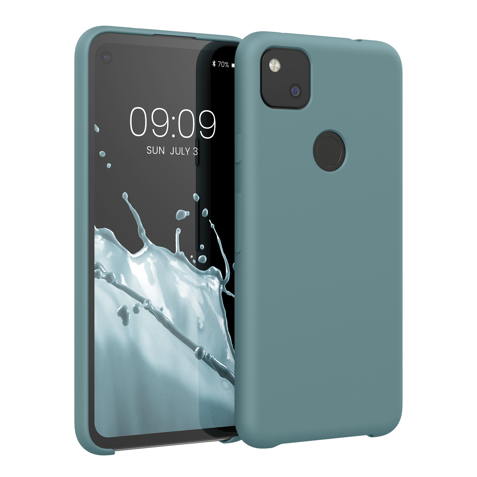 Pouzdro pro Google Pixel 4a kwmobile silikonové - arktická noc