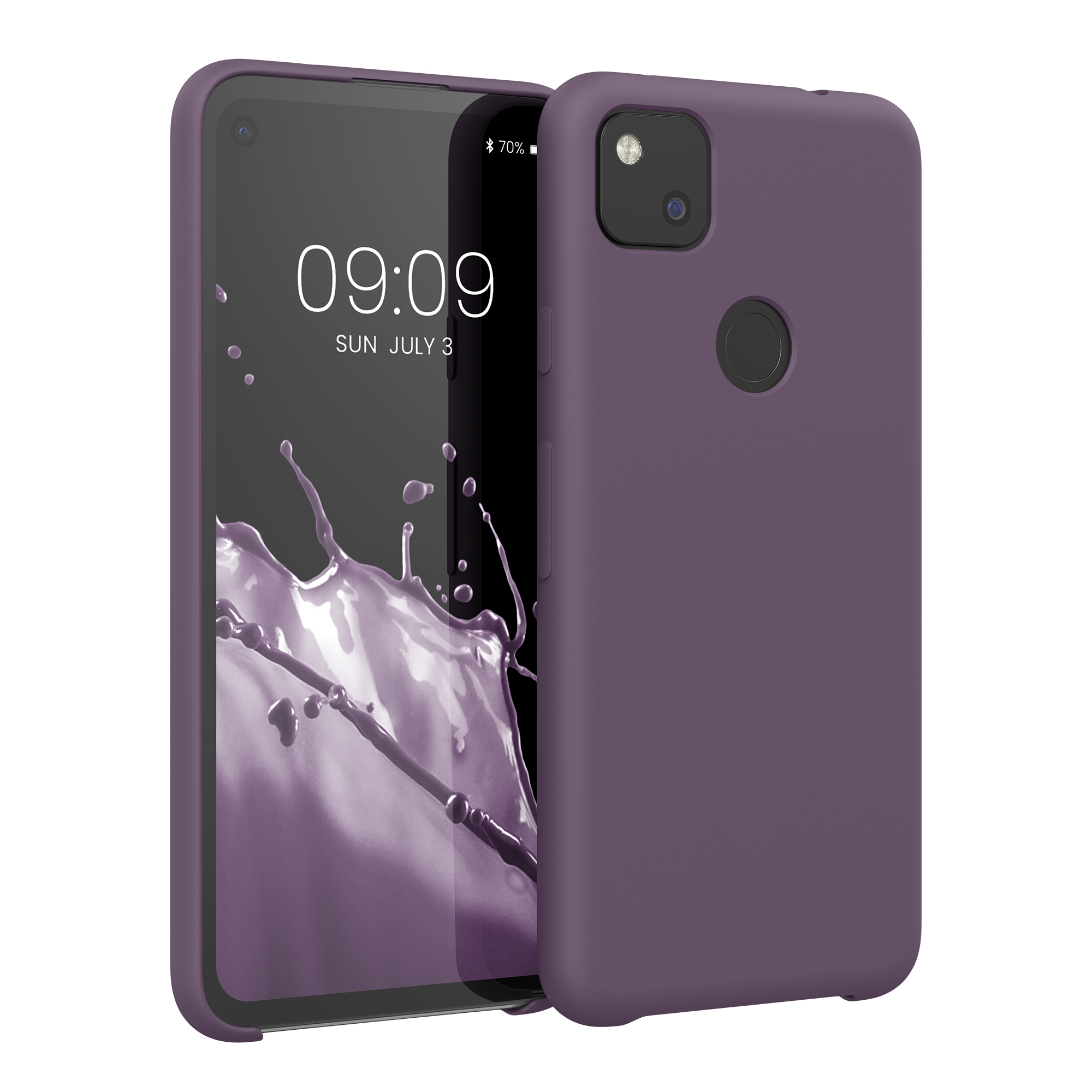 Zadní kryt kwmobile pro Google Pixel 4a - wireless charging pale iris