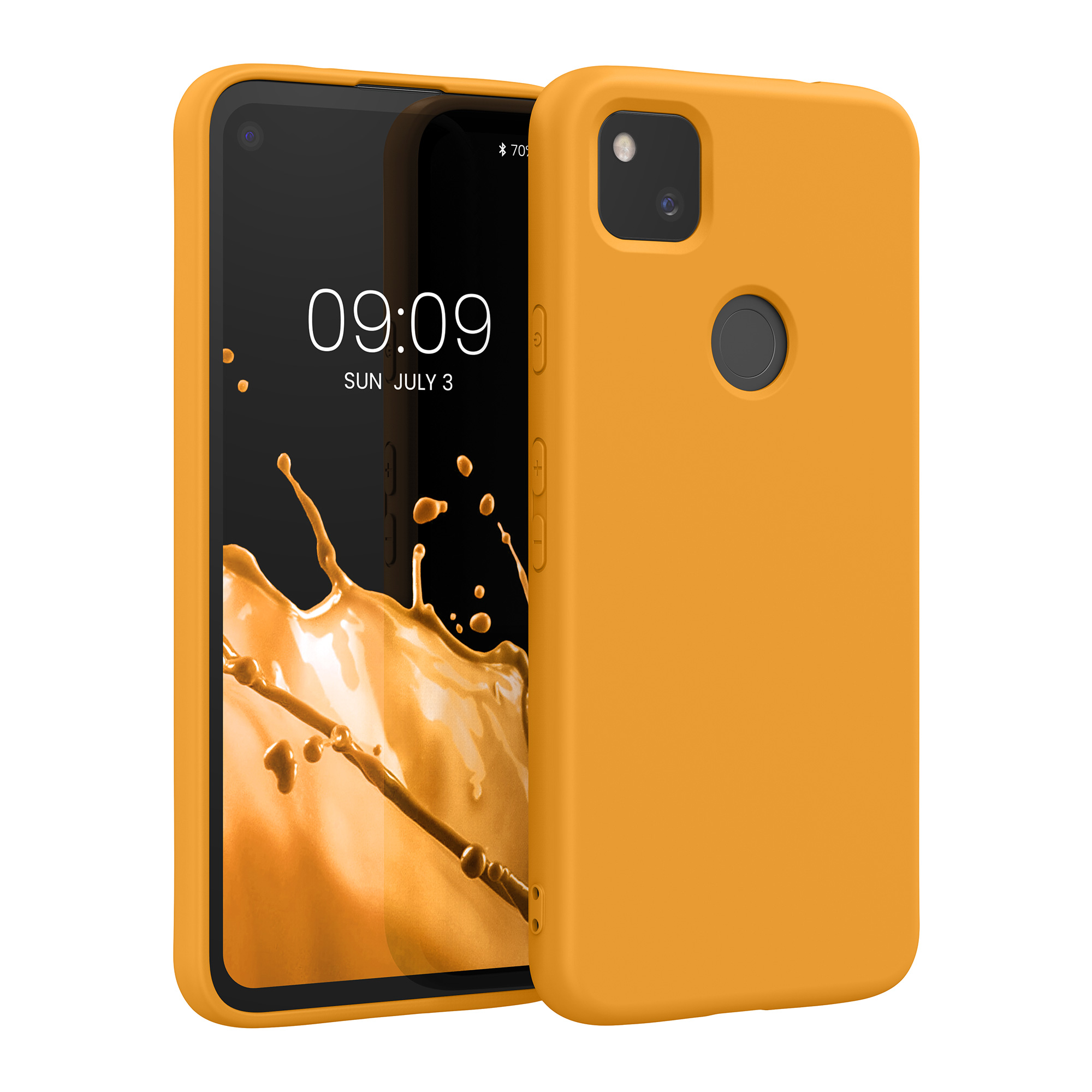 Zadní kryt kwmobile pro Google Pixel 4a - mango