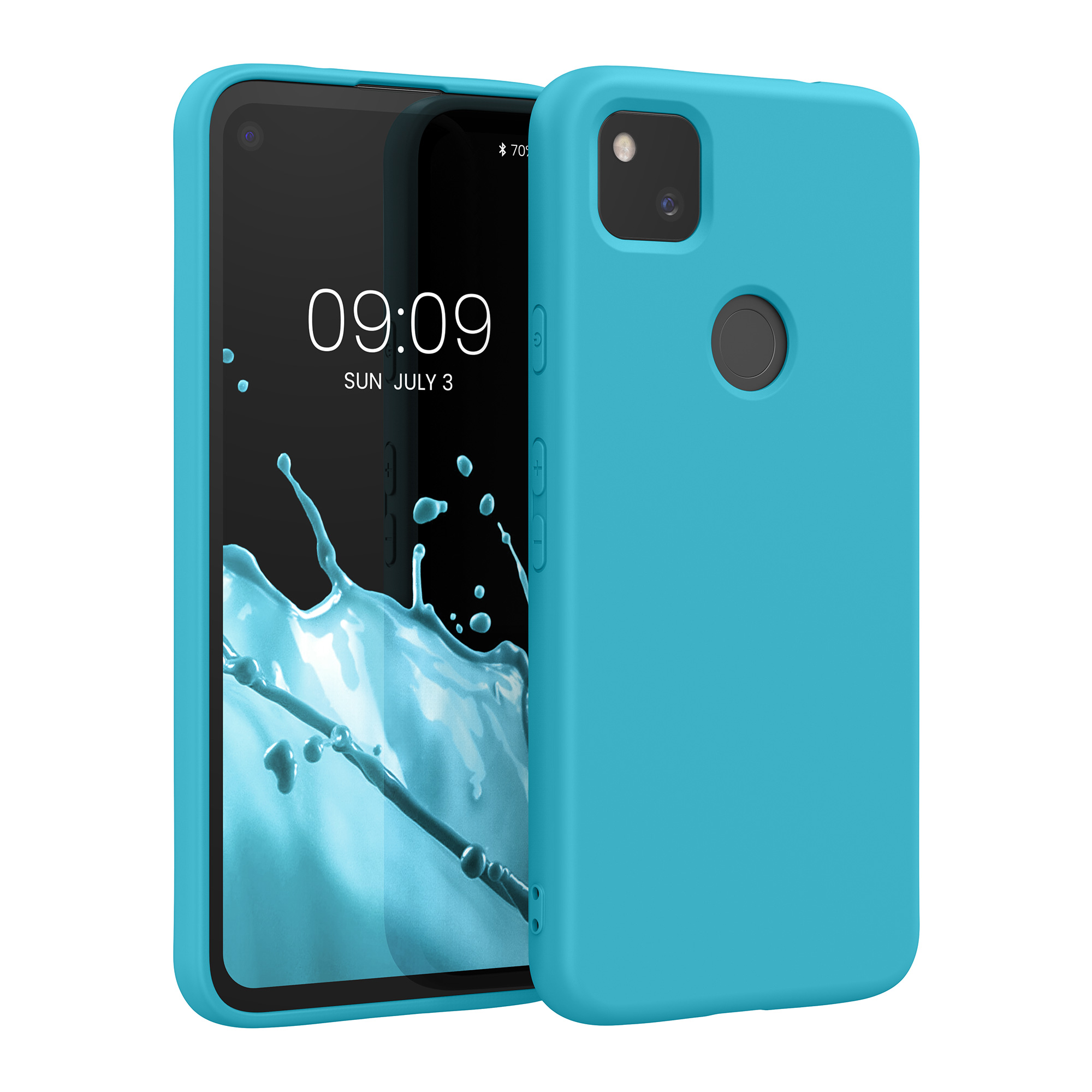 Zadní kryt kwmobile pro Google Pixel 4a - ledově modrá