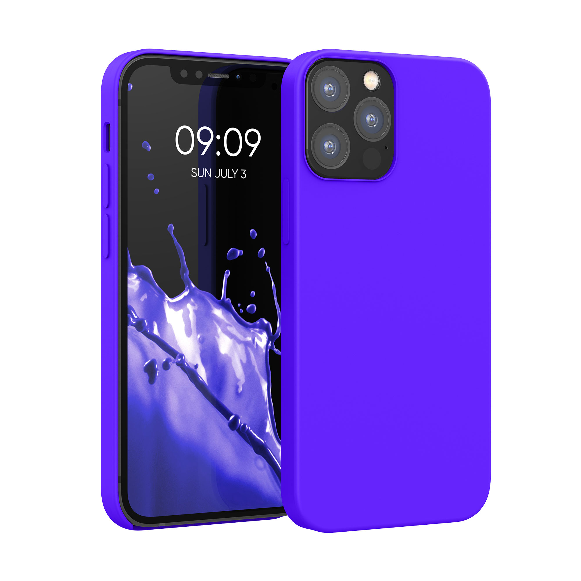 Silikonový kryt kwmobile pro iPhone 12 / iPhone 12 Pro - baltská modrá