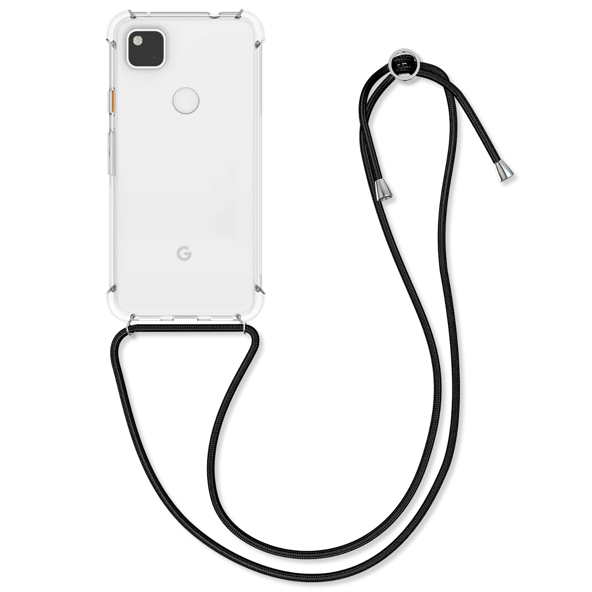 Crossbody kryt kwmobile pro Google Pixel 4a - transparentní