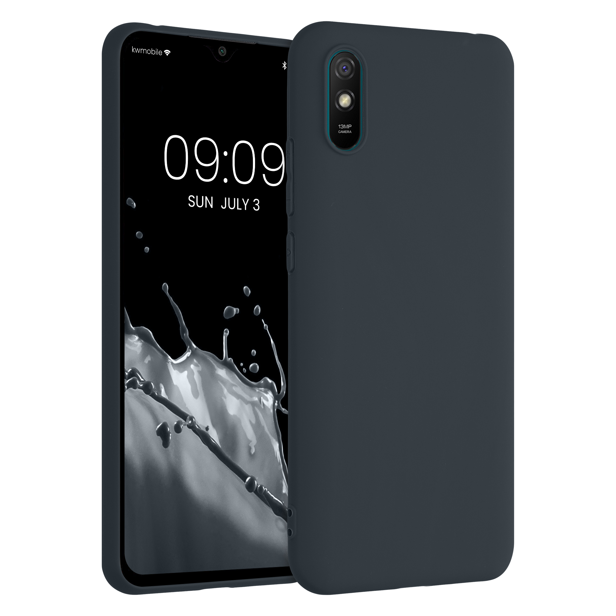Kryt Xiaomi Redmi 9A silikonový TPU borůvková modrá kwmobile