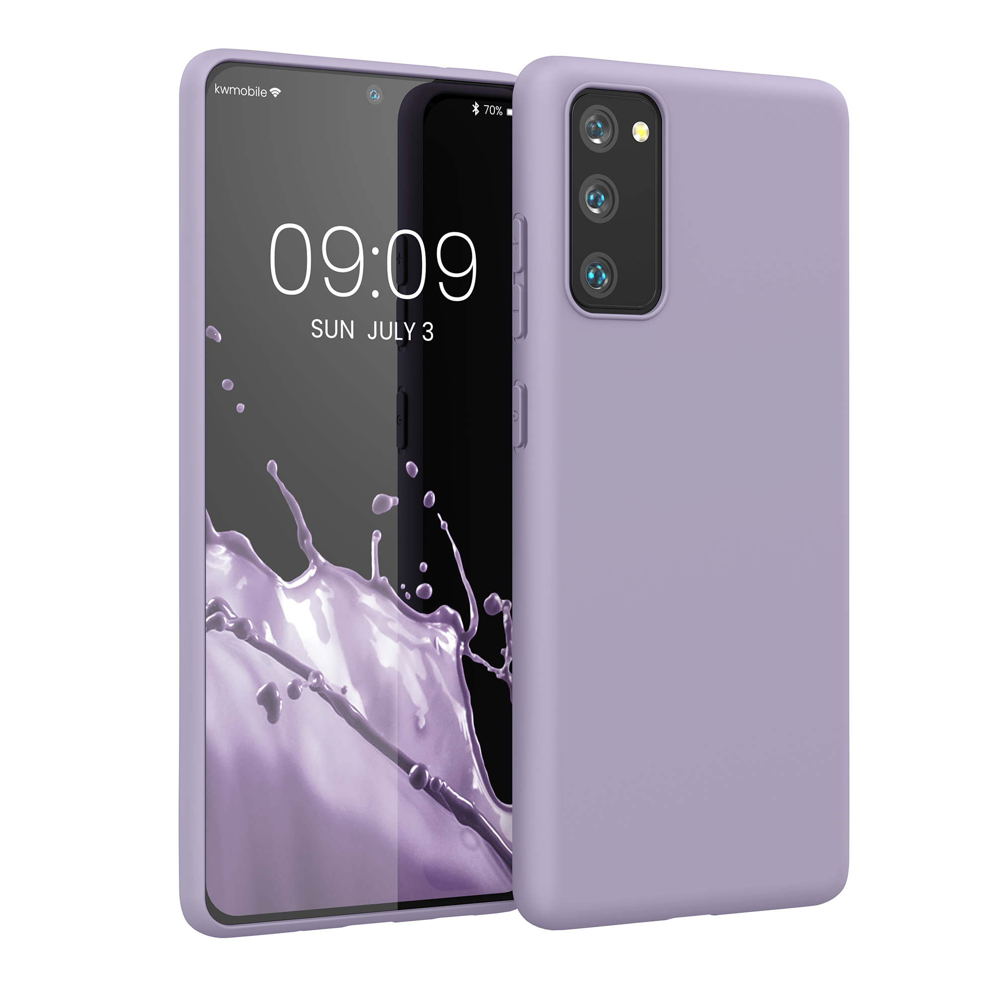 Kryt na mobil Samsung Galaxy S20 FE kwmobile TPU levandulový